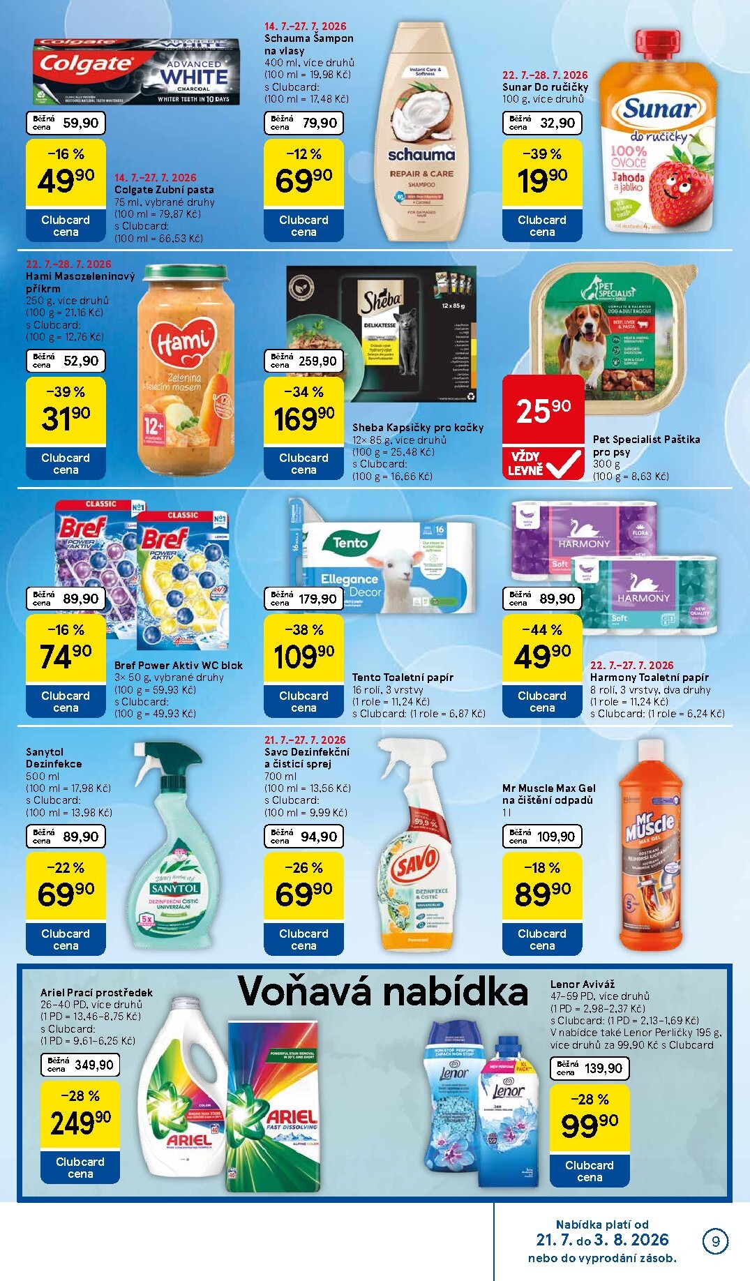 tesco - Budoucí Tesco supermarket leták platný od středy 22.07.2026 do úterý 28.07.2026 - page: 9