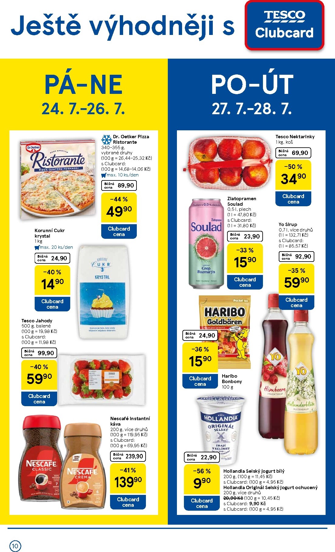 tesco - Budoucí Tesco supermarket leták platný od středy 22.07.2026 do úterý 28.07.2026 - page: 10