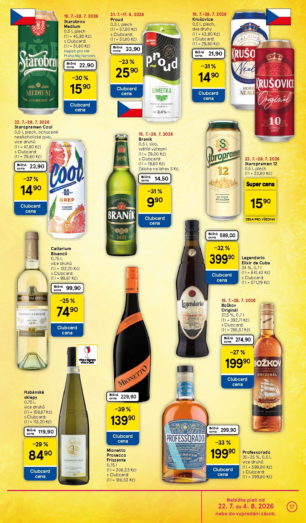 tesco - Budoucí Tesco leták platný od středy 22.07.2026 do úterý 28.07.2026 - page: 17