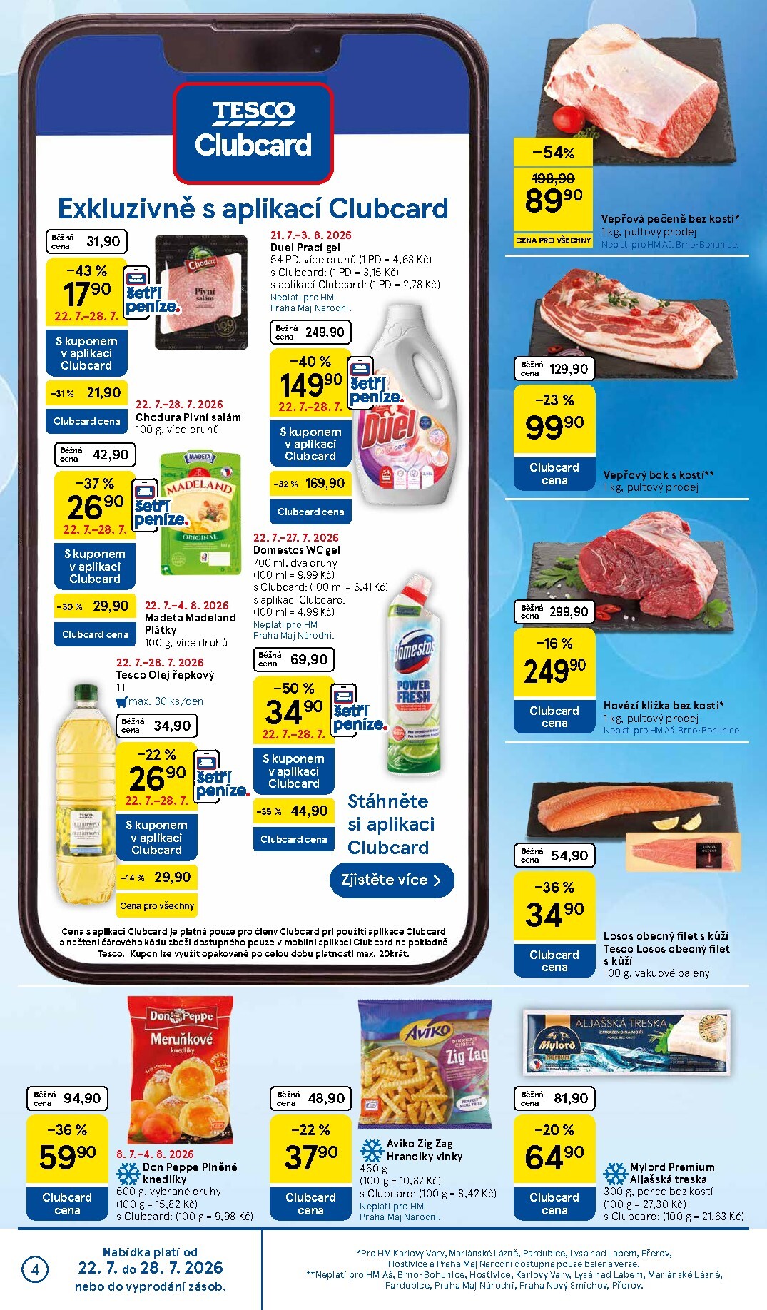 tesco - Budoucí Tesco leták platný od středy 22.07.2026 do úterý 28.07.2026 - page: 4