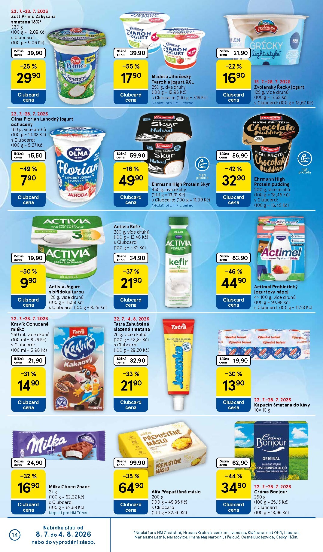 tesco - Budoucí Tesco leták platný od středy 22.07.2026 do úterý 28.07.2026 - page: 14