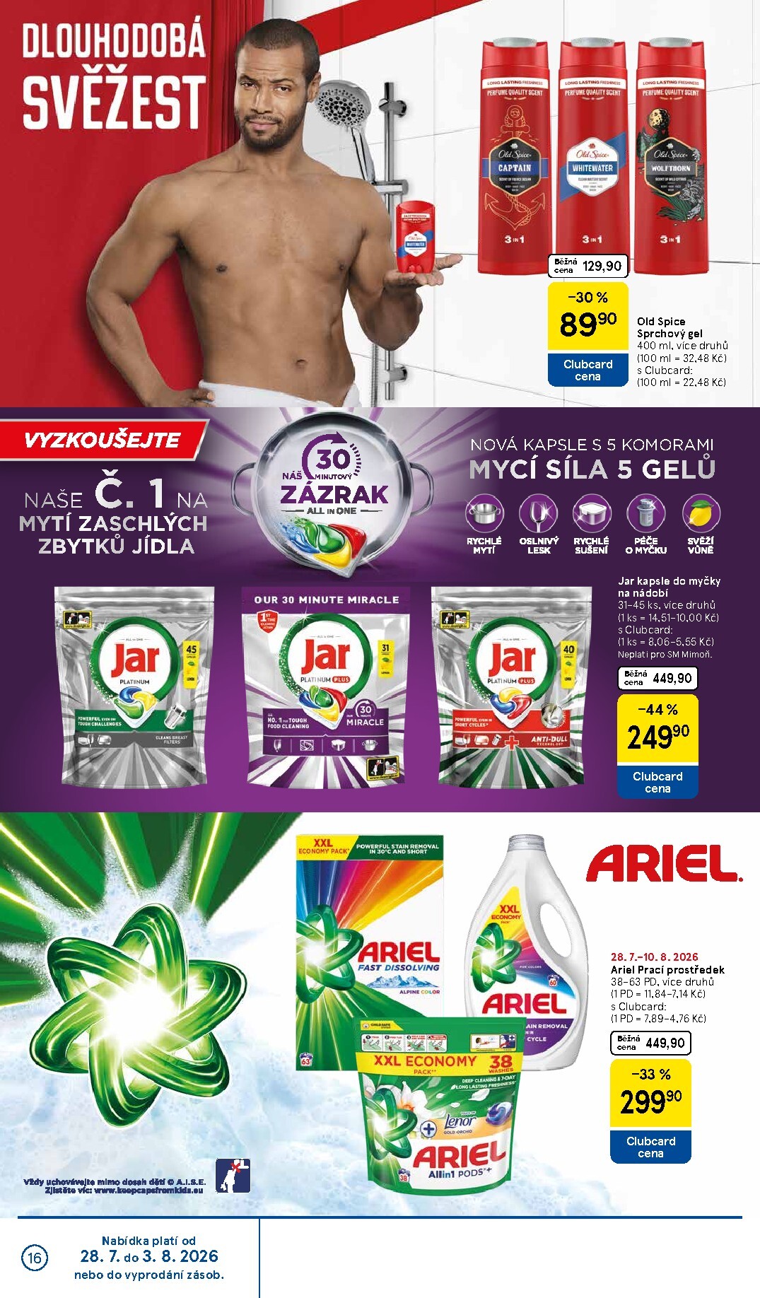 tesco - Budoucí Tesco supermarket leták platný od středy 29.07.2026 do úterý 04.08.2026 - page: 16