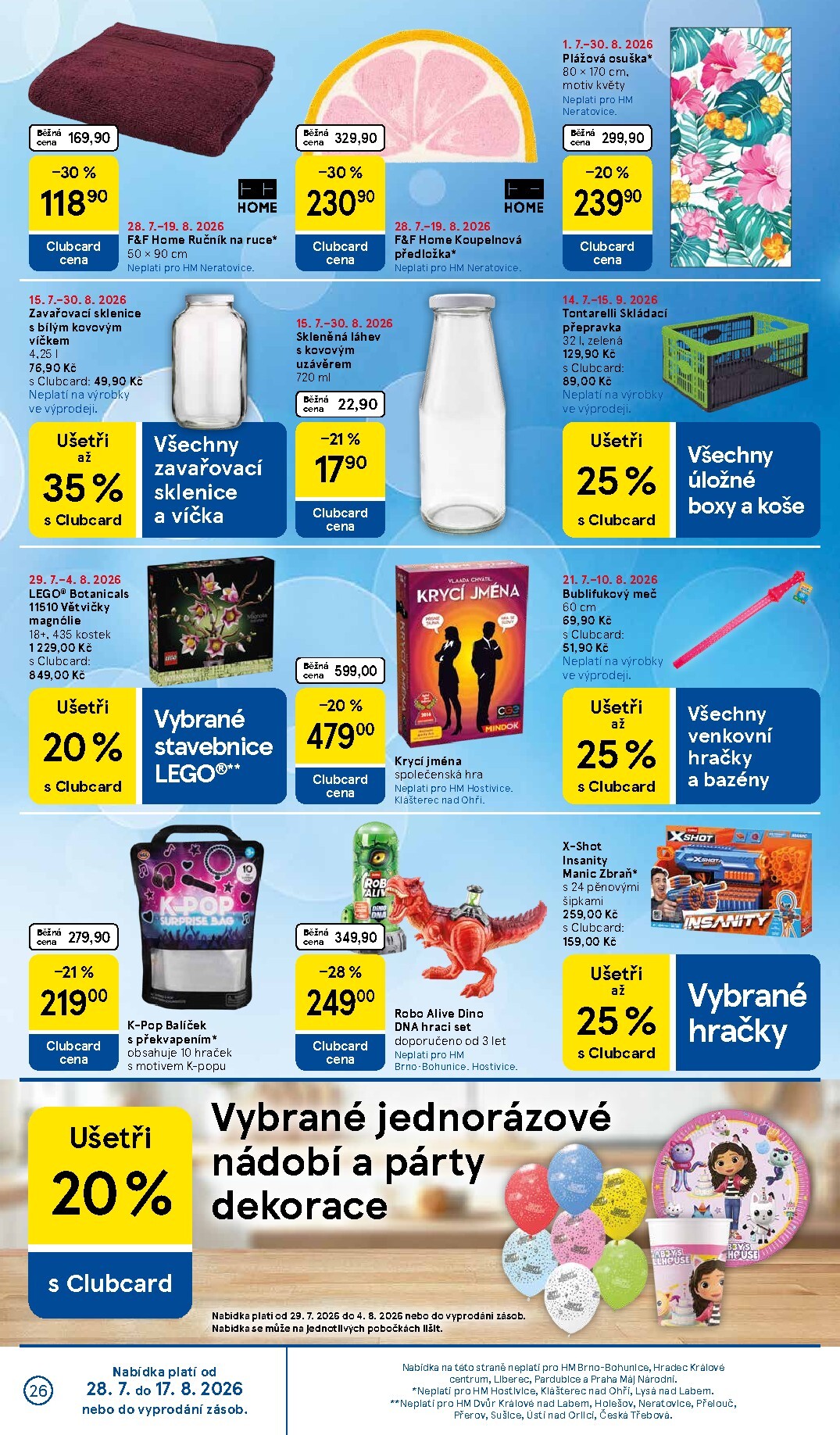 tesco - Budoucí Tesco leták platný od středy 29.07.2026 do úterý 04.08.2026 - page: 26
