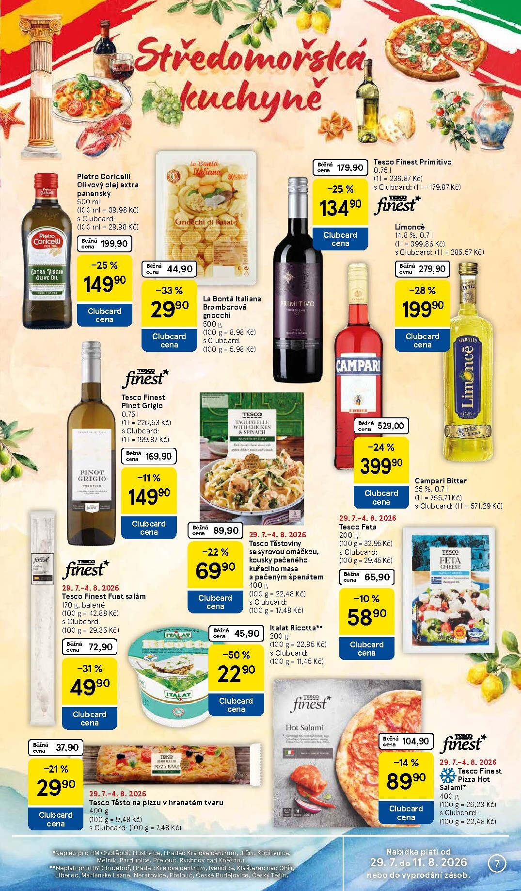 tesco - Budoucí Tesco leták platný od středy 29.07.2026 do úterý 04.08.2026 - page: 7