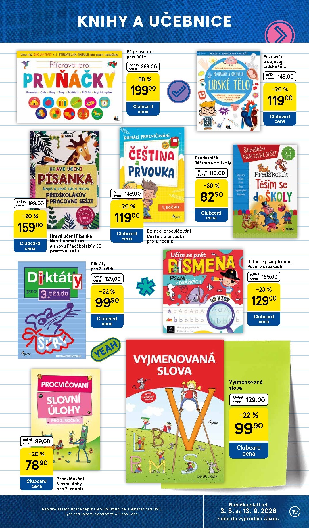 tesco - Aktuální Tesco - Vše do školy leták platný od pondělí 03.08.2026 do neděle 13.09.2026 - page: 19