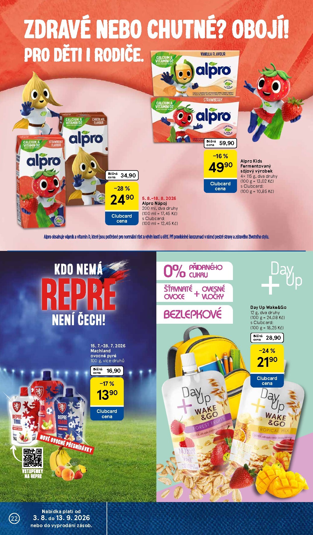 tesco - Aktuální Tesco - Vše do školy leták platný od pondělí 03.08.2026 do neděle 13.09.2026 - page: 22