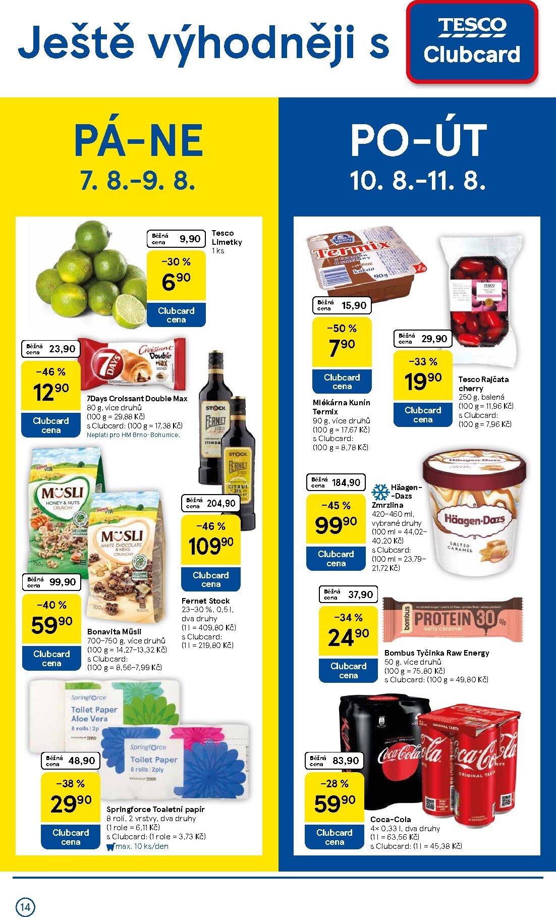 tesco - Budoucí Tesco leták platný od středy 05.08.2026 do úterý 11.08.2026 - page: 14