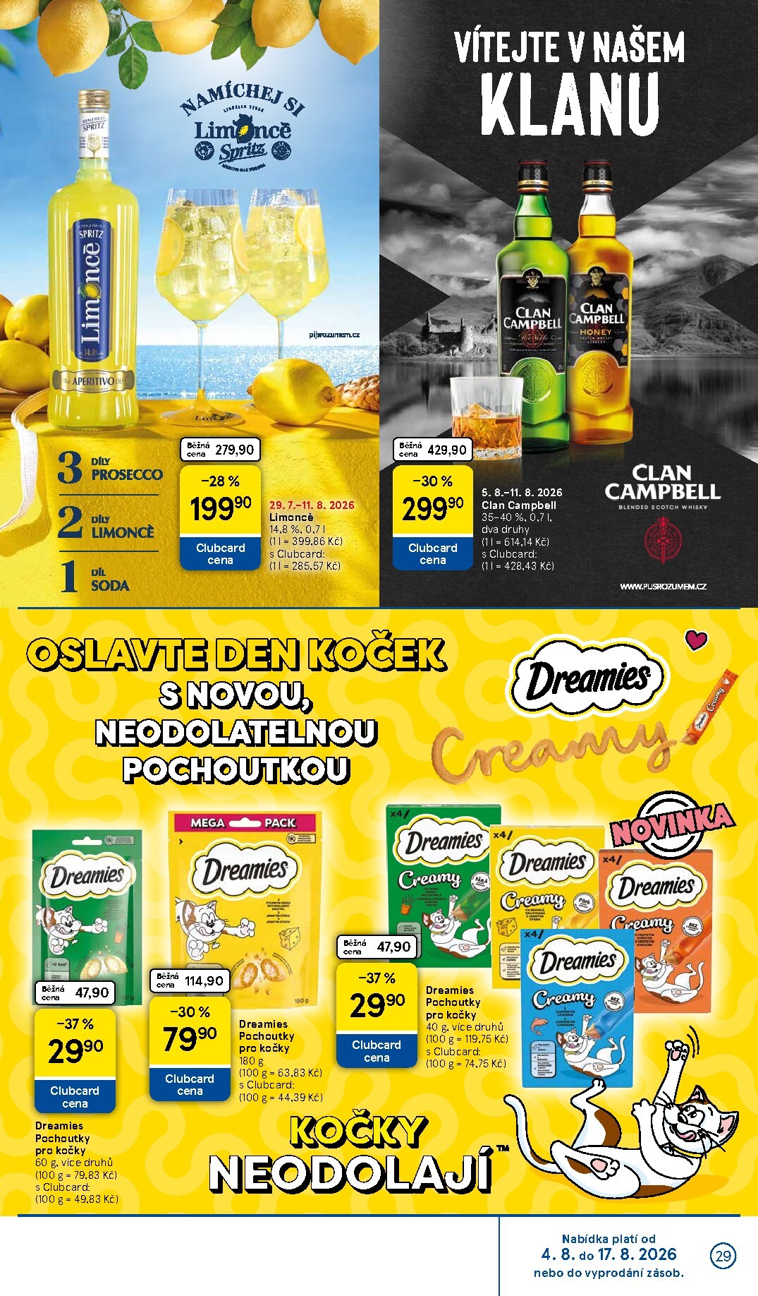 tesco - Budoucí Tesco leták platný od středy 05.08.2026 do úterý 11.08.2026 - page: 29