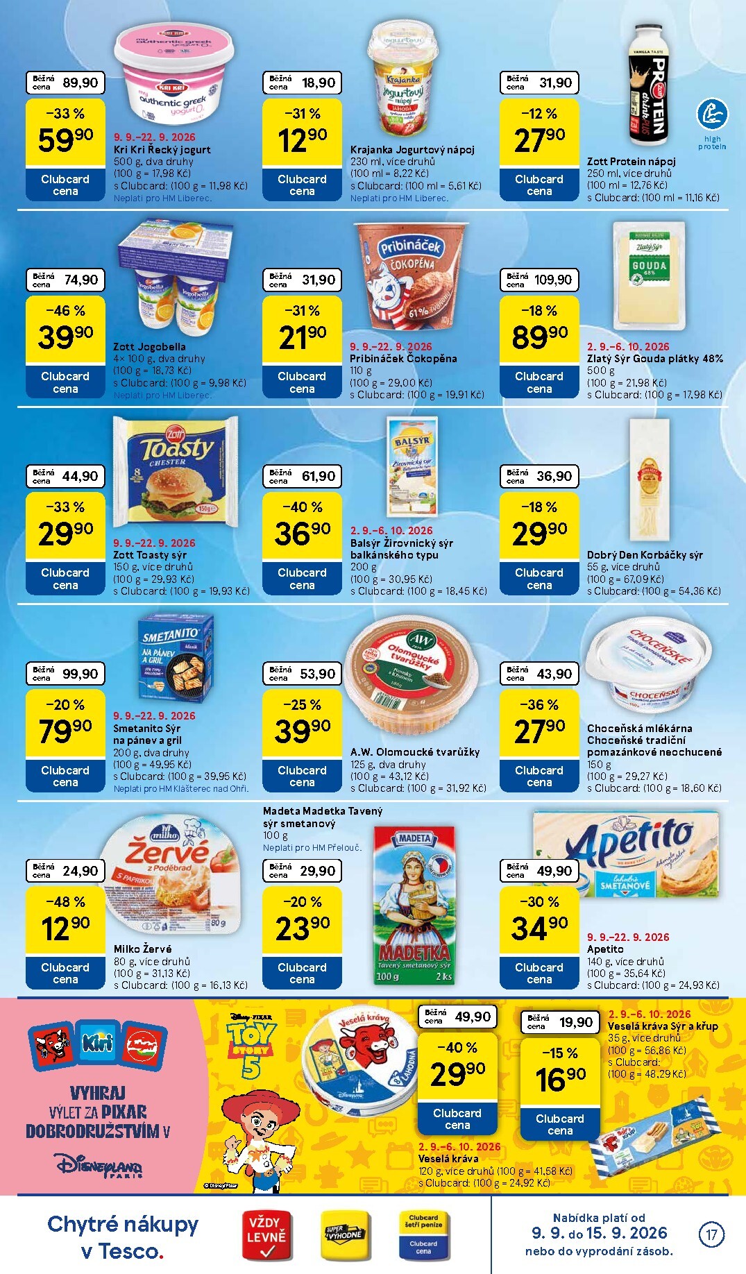 tesco - Budoucí Tesco leták platný od středy 09.09.2026 do úterý 15.09.2026 - page: 17