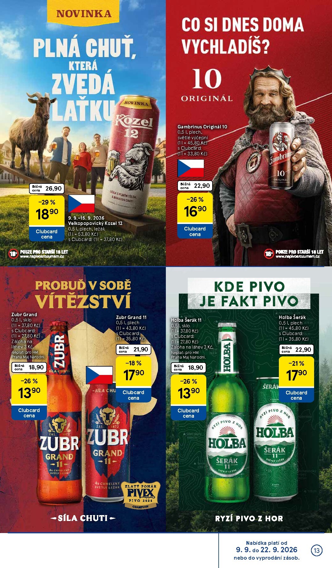 tesco - Budoucí Tesco leták platný od středy 09.09.2026 do úterý 15.09.2026 - page: 13