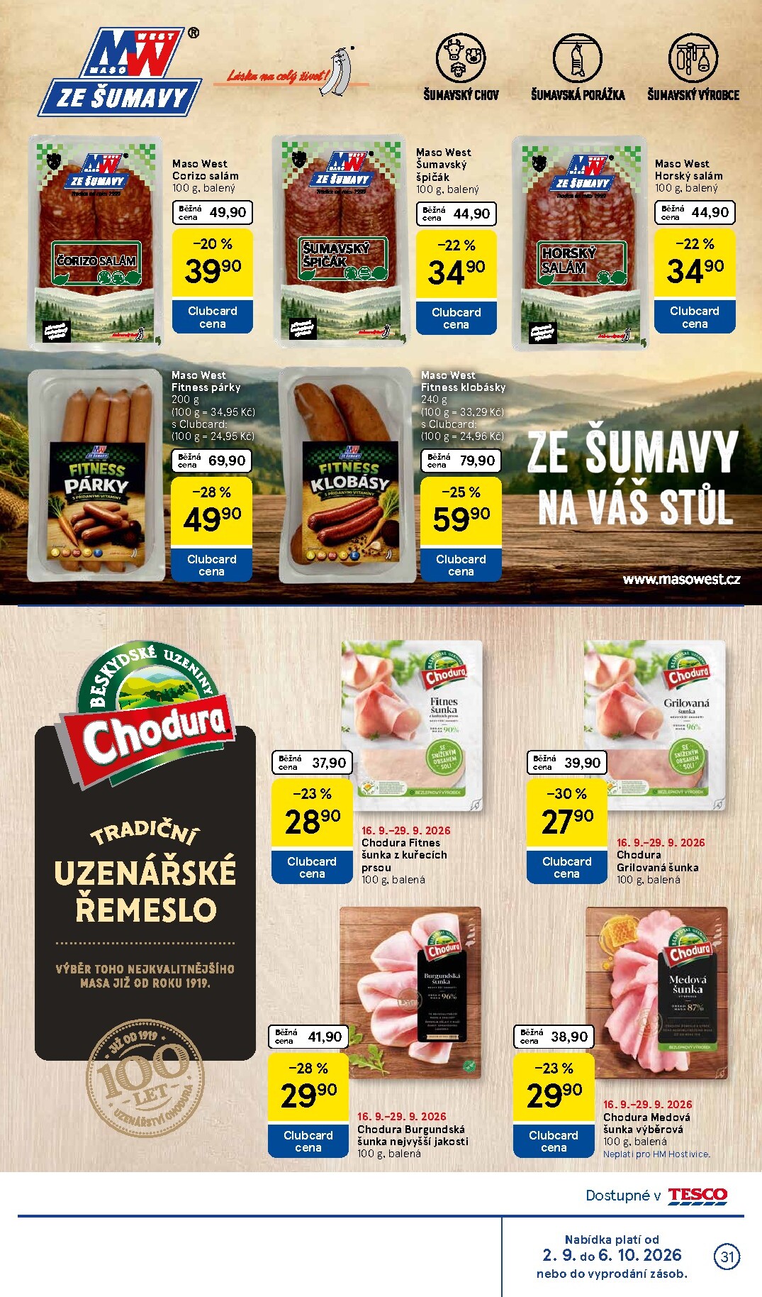 tesco - Budoucí Tesco leták platný od středy 16.09.2026 do úterý 22.09.2026 - page: 31
