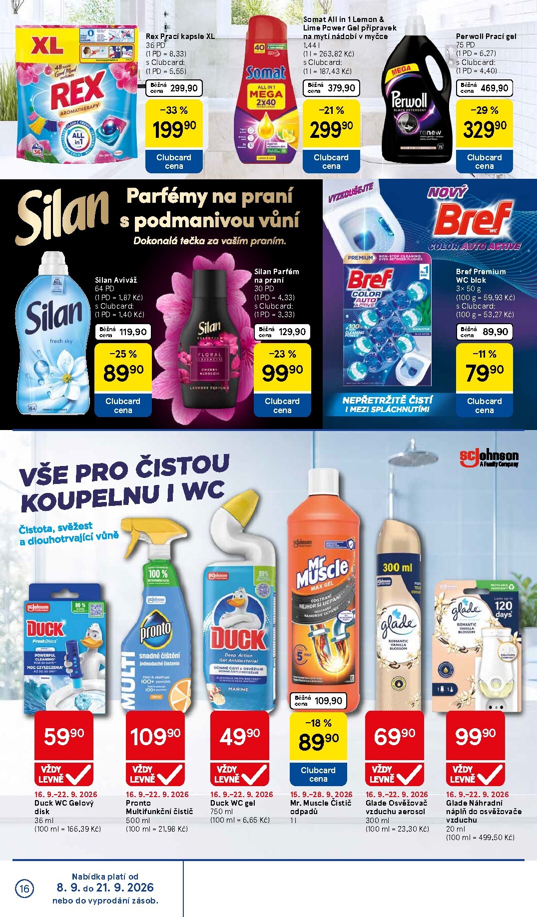 tesco - Budoucí Tesco supermarket leták platný od středy 16.09.2026 do úterý 22.09.2026 - page: 16