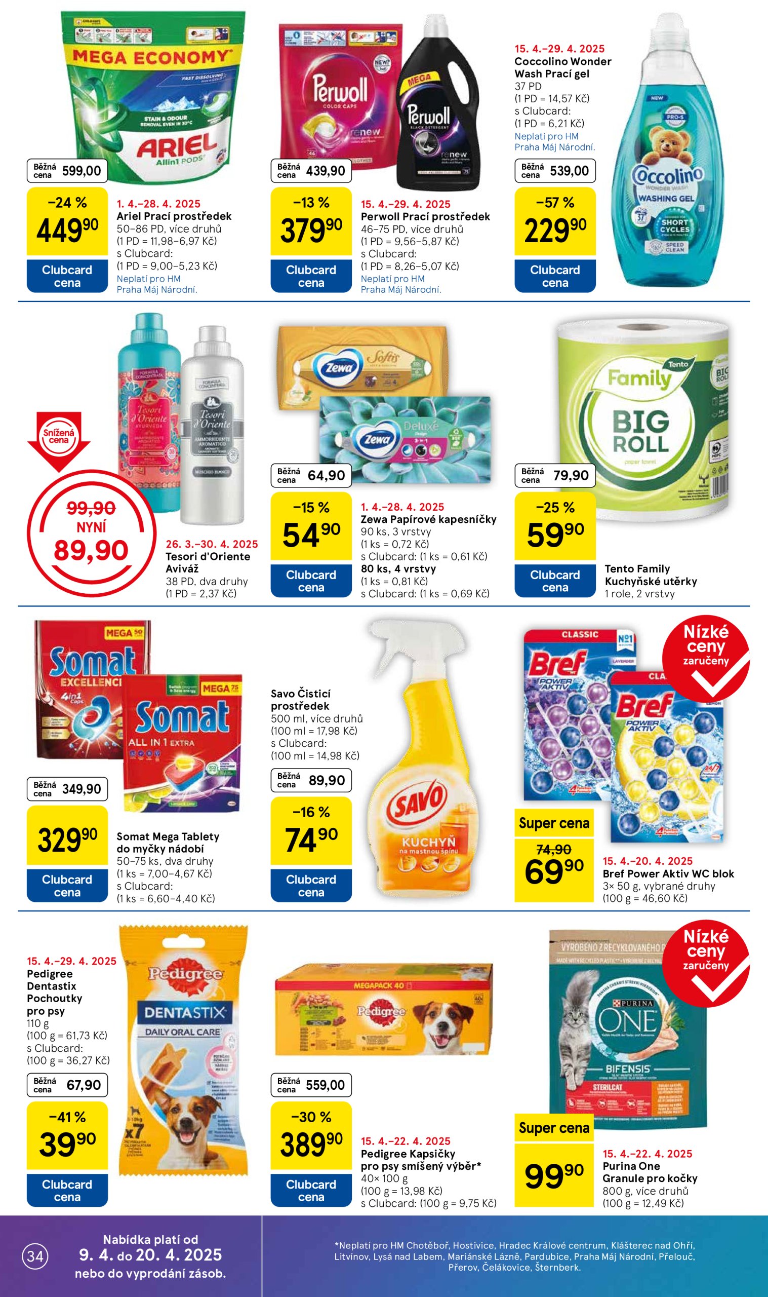 tesco - Leták Tesco od 15.04. do 20.04. - page: 34 tesco - Leták Tesco od 15.04. do 20.04. - page: 34