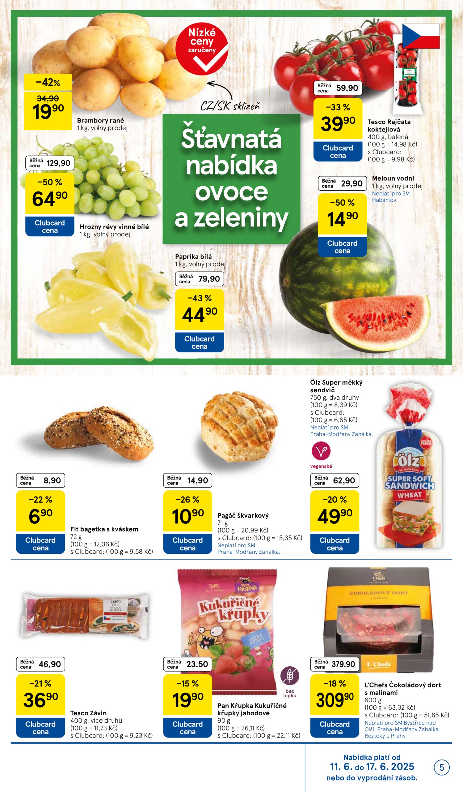 tesco - Leták Tesco supermarket od 11.06. do 17.06. - page: 5