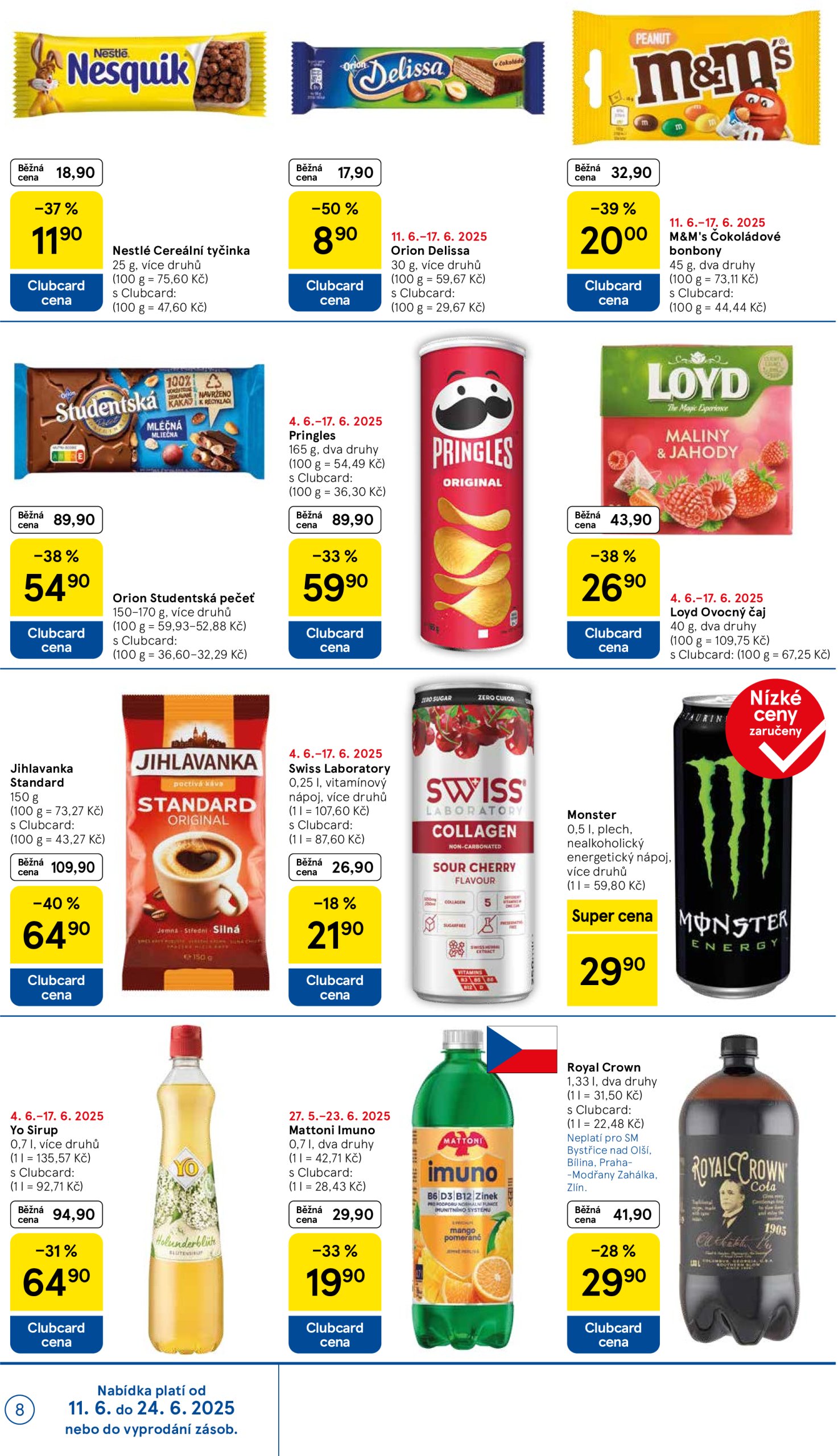 tesco - Leták Tesco supermarket od 11.06. do 17.06. - page: 8