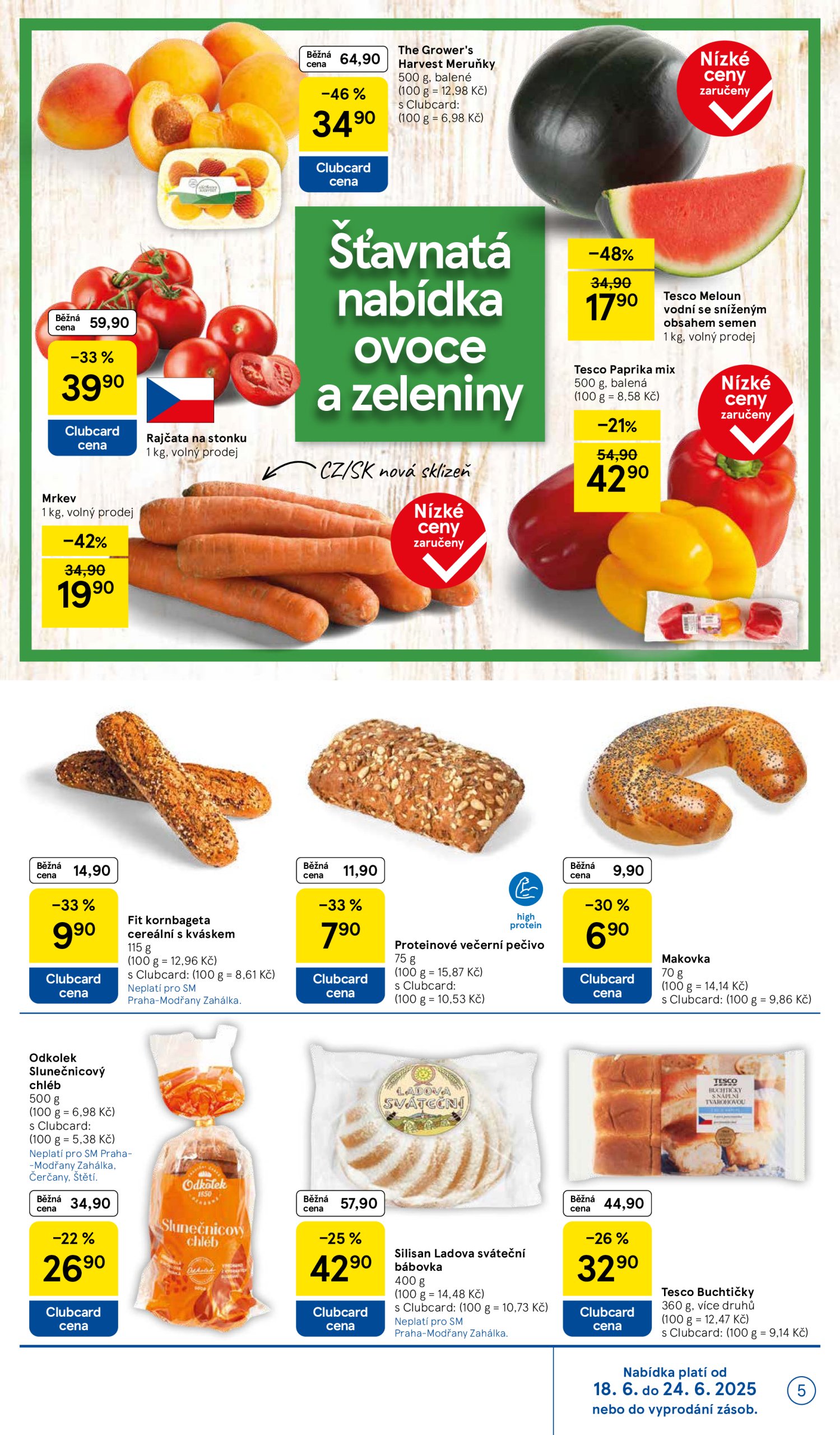 tesco - Leták Tesco supermarket od 18.06. do 24.06. - page: 5
