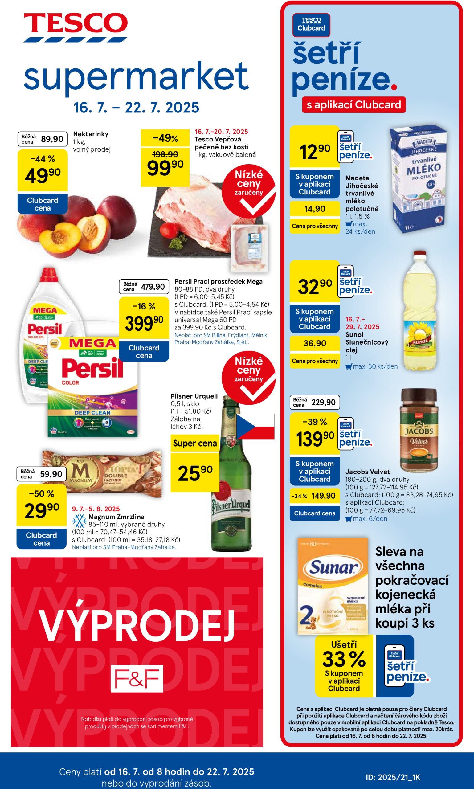 tesco - Leták Tesco supermarket od 16.07. do 22.07.