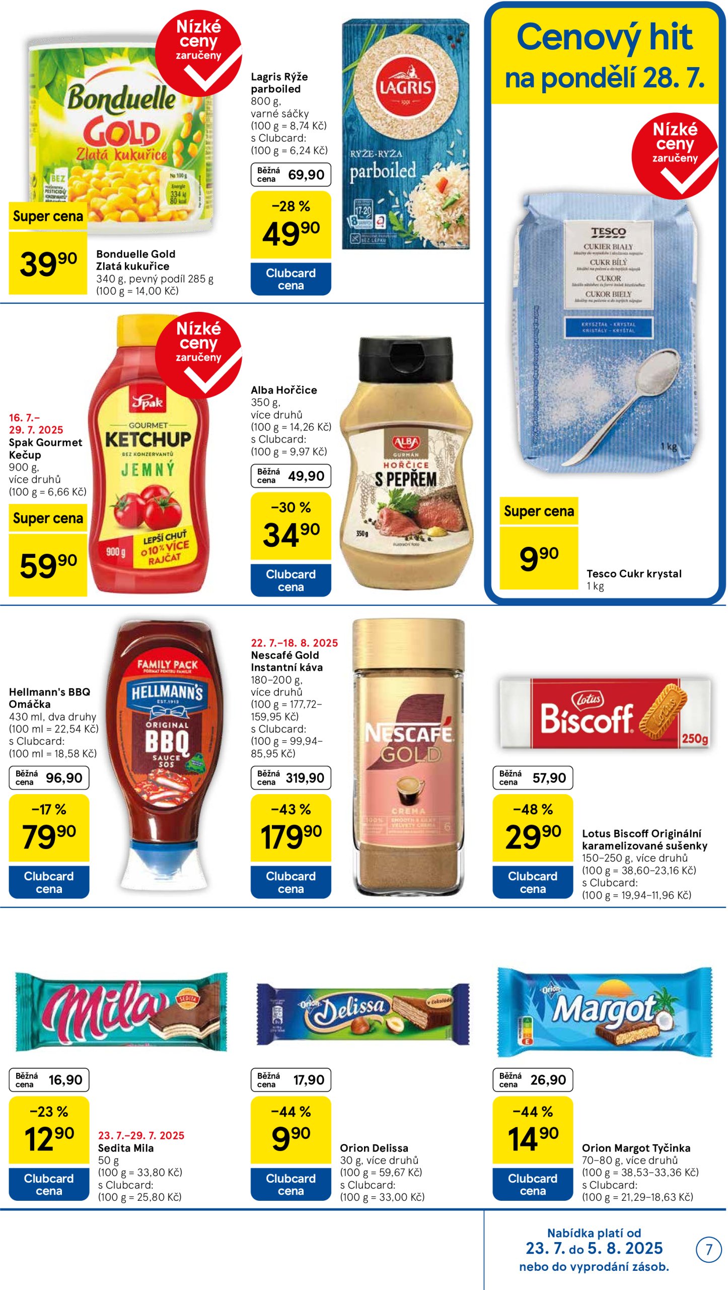 tesco - Leták Tesco supermarket od 23.07. do 29.07. - page: 7