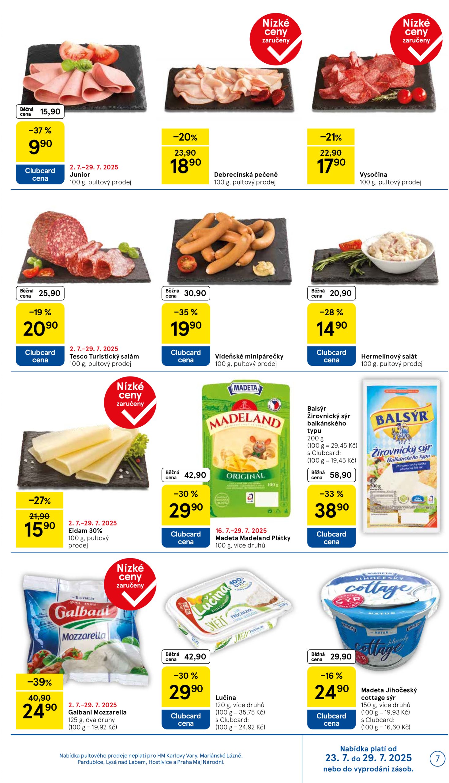 tesco - Leták Tesco od 23.07. do 29.07. - page: 7