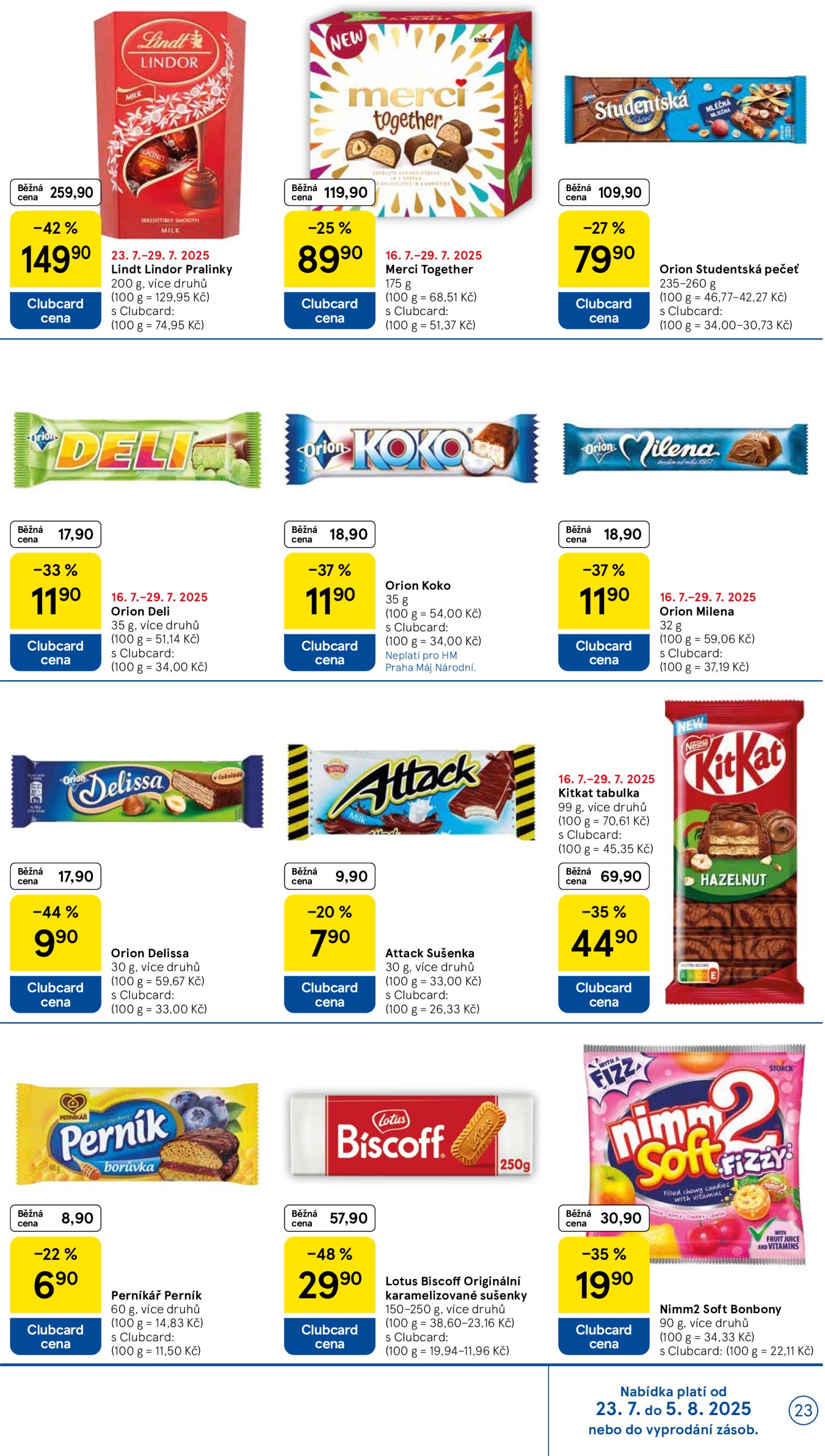 tesco - Leták Tesco od 23.07. do 29.07. - page: 23