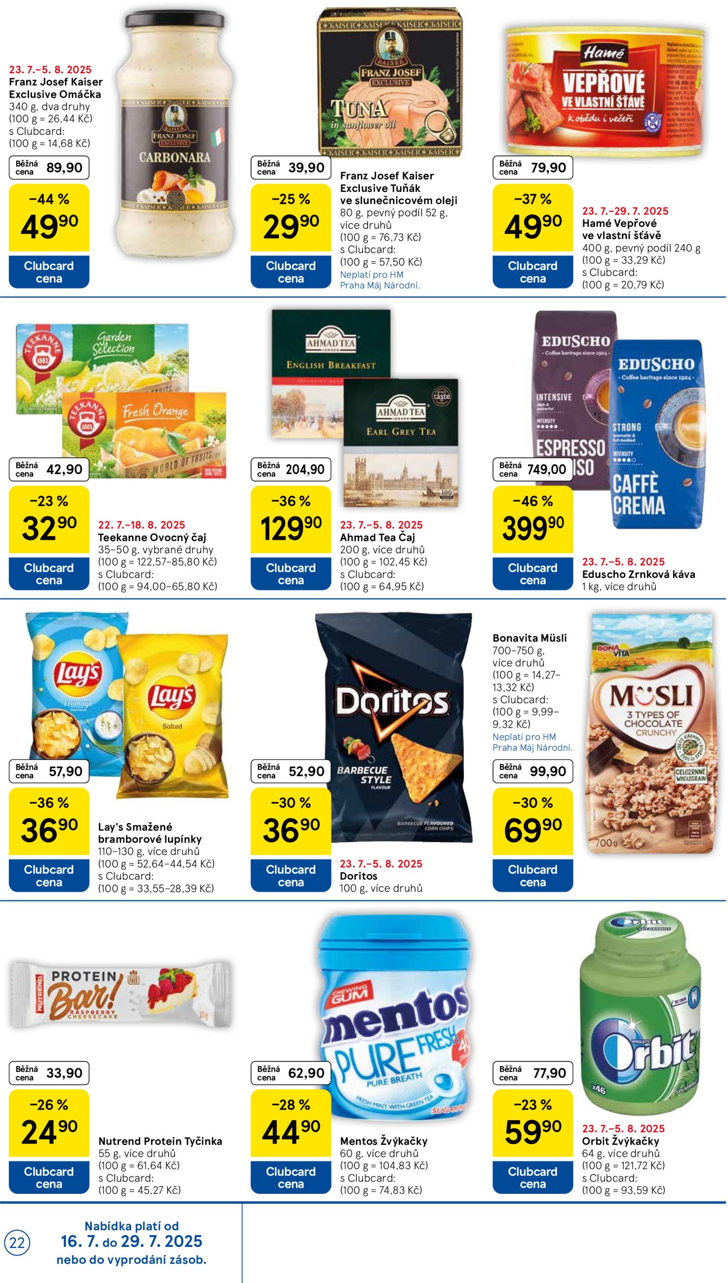 tesco - Leták Tesco od 23.07. do 29.07. - page: 22