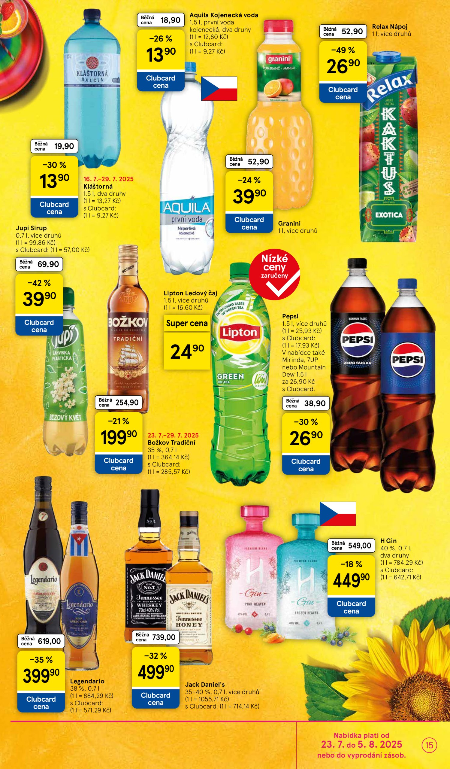 tesco - Leták Tesco od 23.07. do 29.07. - page: 15