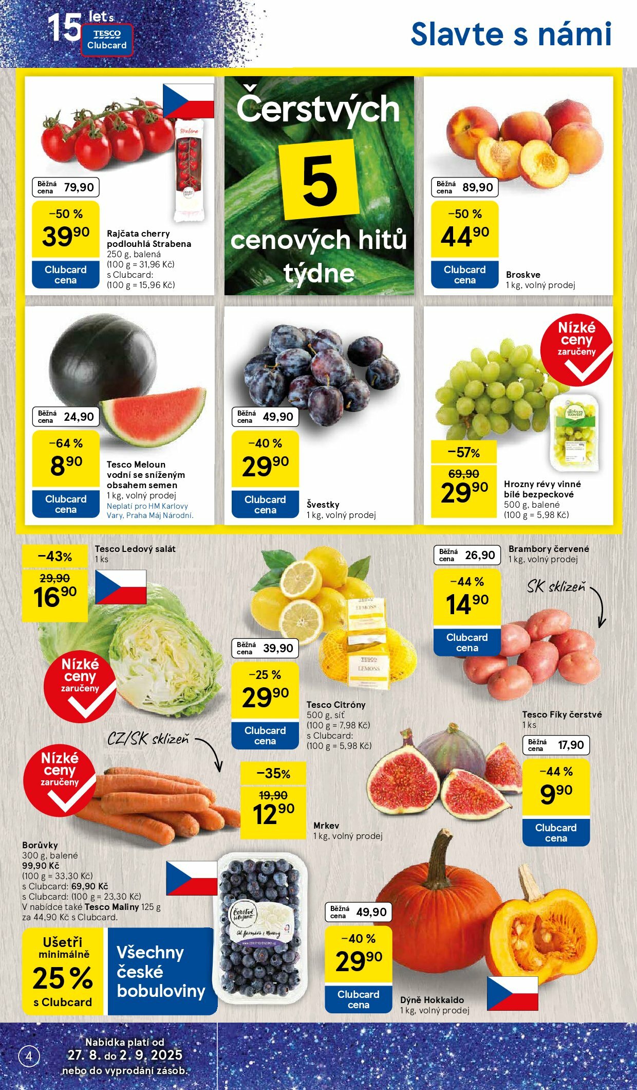 tesco - Leták Tesco od 27.08. do 02.09. - page: 4