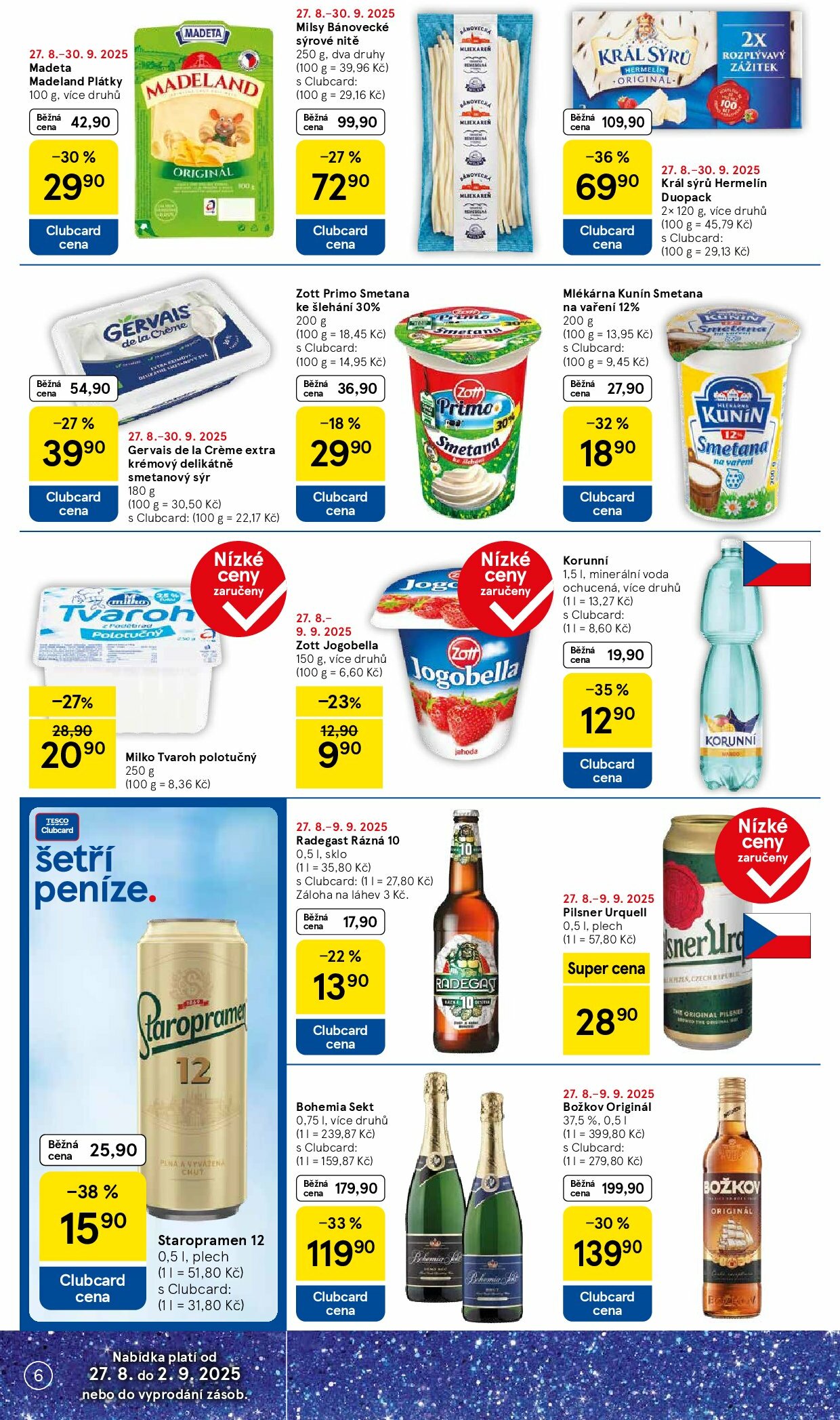 tesco - Leták Tesco od 27.08. do 02.09. - page: 6