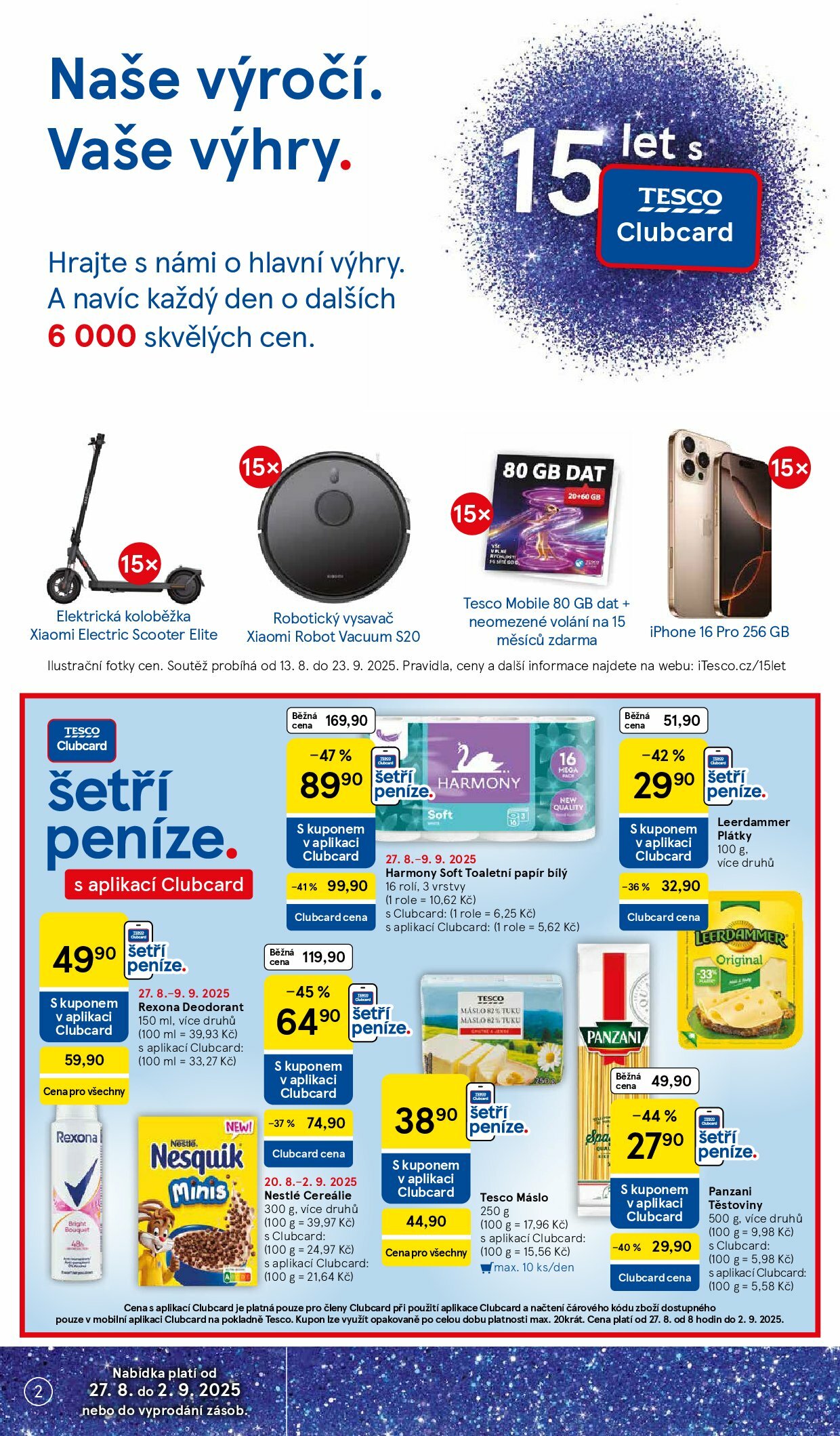 tesco - Leták Tesco od 27.08. do 02.09. - page: 2