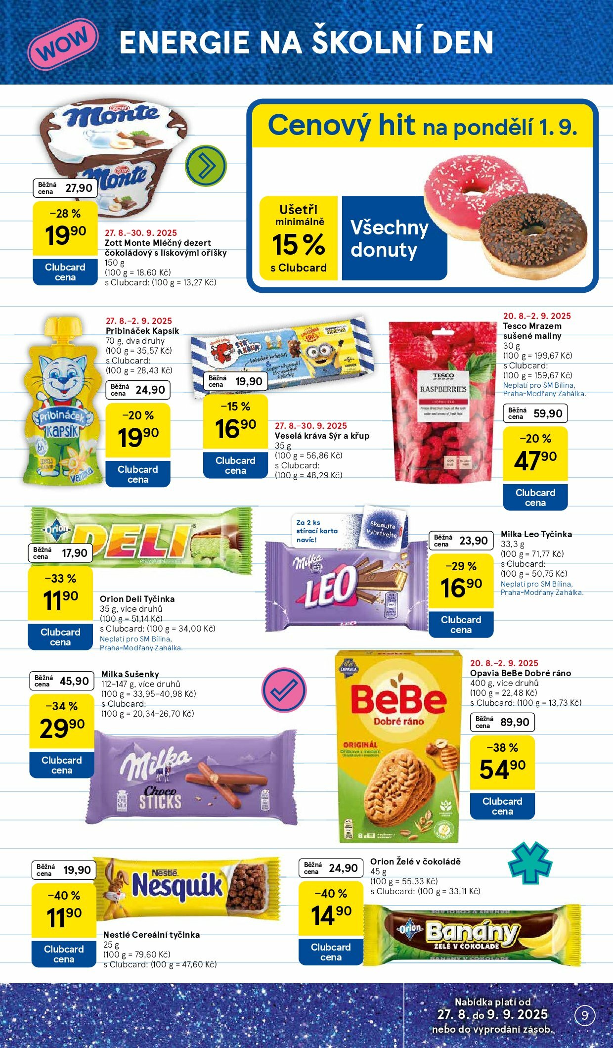 tesco - Leták Tesco supermarket od 27.08. do 02.09. - page: 9