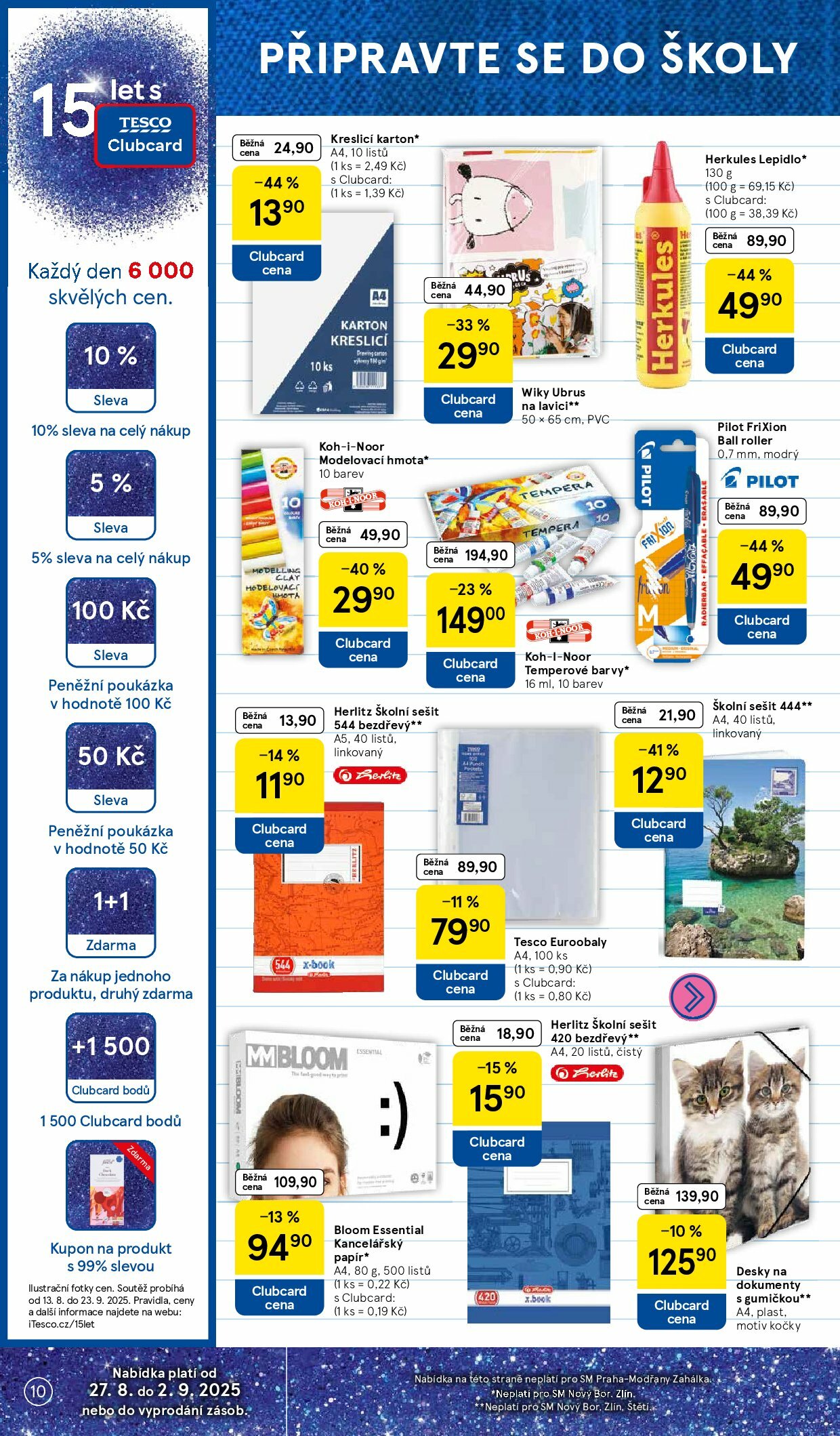 tesco - Leták Tesco supermarket od 27.08. do 02.09. - page: 10