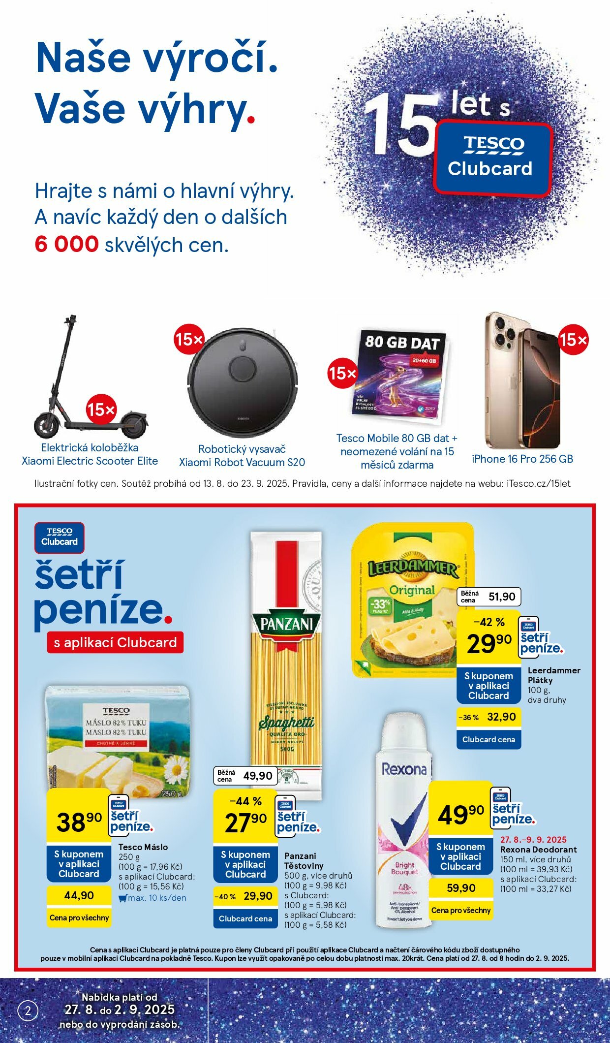 tesco - Leták Tesco supermarket od 27.08. do 02.09. - page: 2