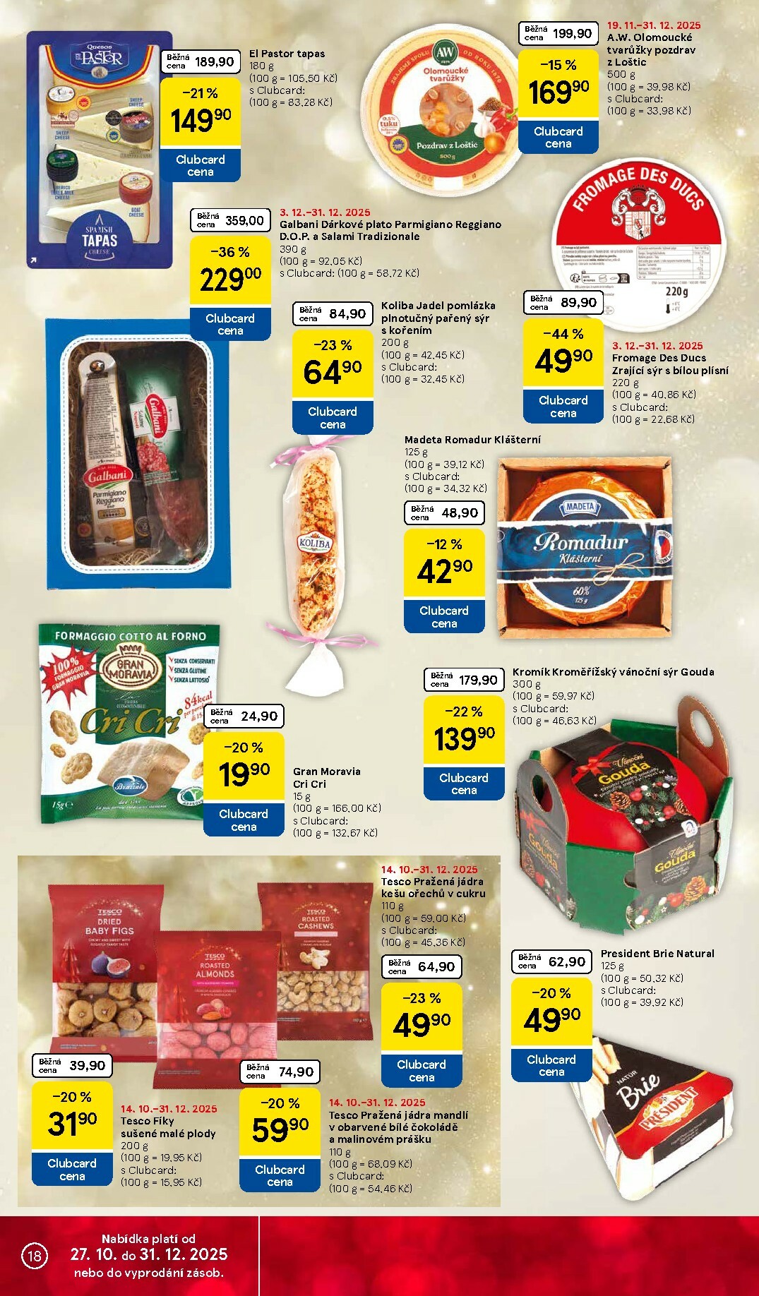 tesco - Aktuální leták Tesco od 17.12. do 24.12. - page: 18