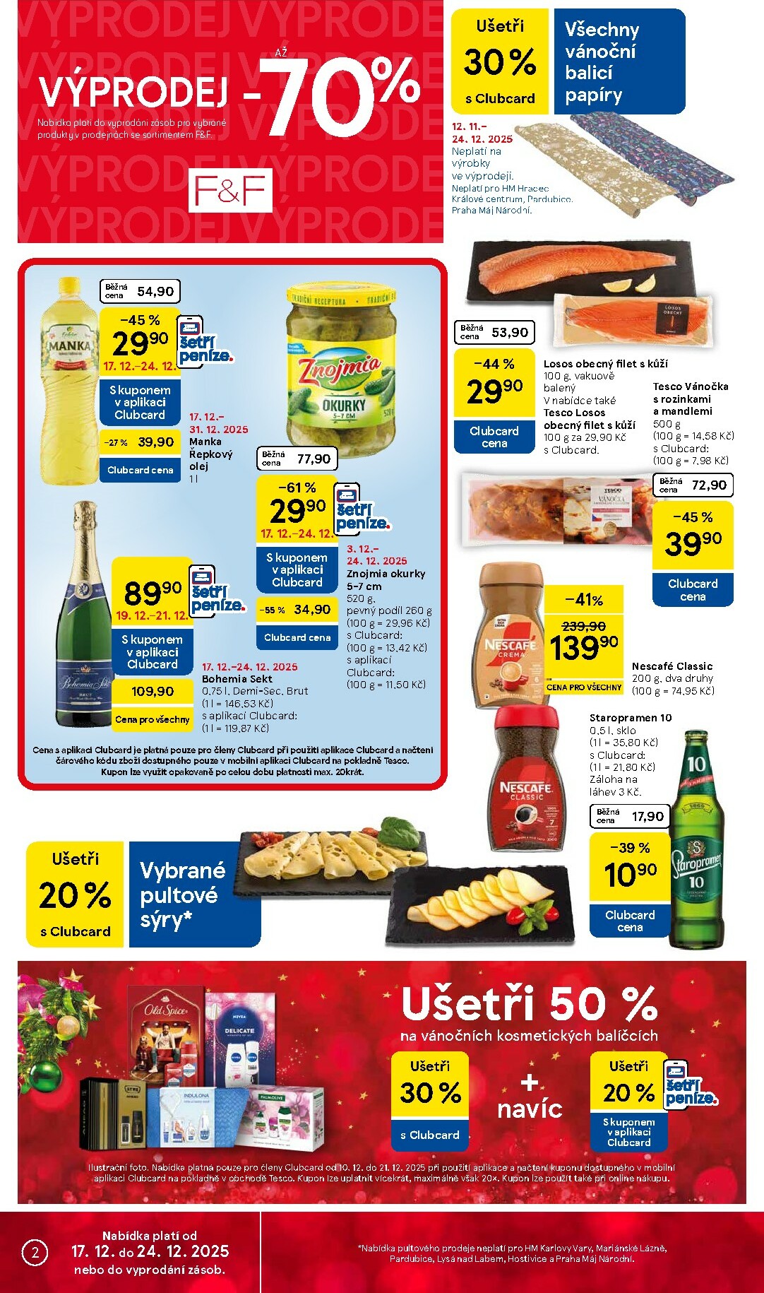 tesco - Aktuální leták Tesco od 17.12. do 24.12. - page: 2