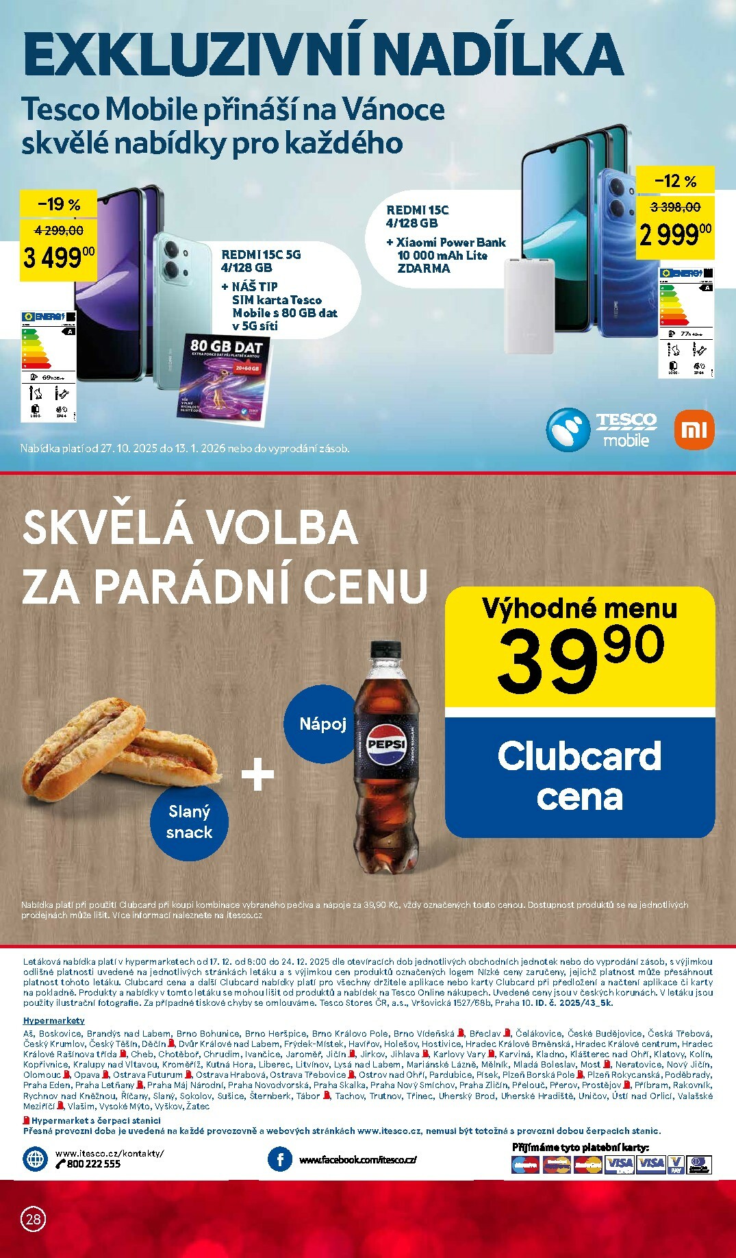 tesco - Aktuální leták Tesco od 17.12. do 24.12. - page: 28