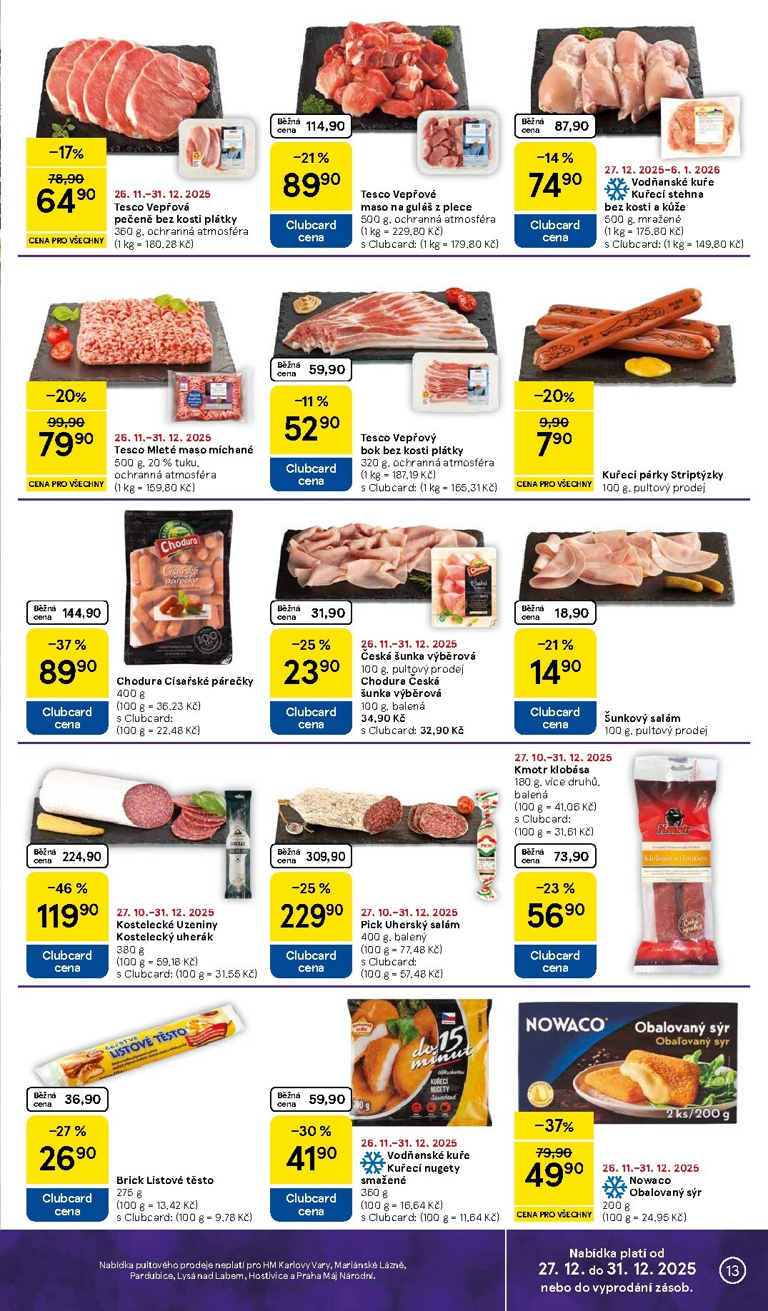 tesco - Aktuální leták Tesco od 27.12. do 31.12. - page: 13