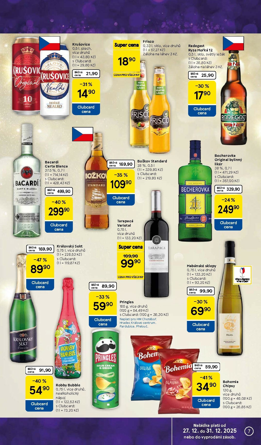 tesco - Aktuální leták Tesco od 27.12. do 31.12. - page: 7