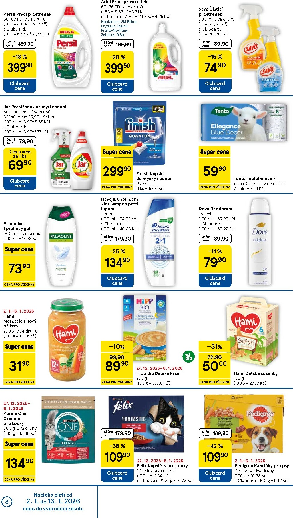 tesco - Aktuální leták Tesco supermarket od 02.01. do 06.01. - page: 8