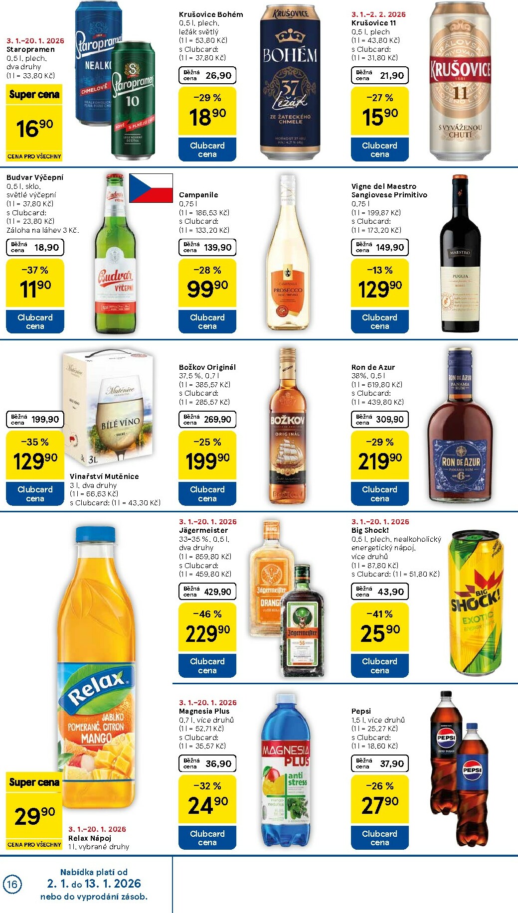 tesco - Aktuální leták Tesco od 02.01. do 06.01. - page: 16