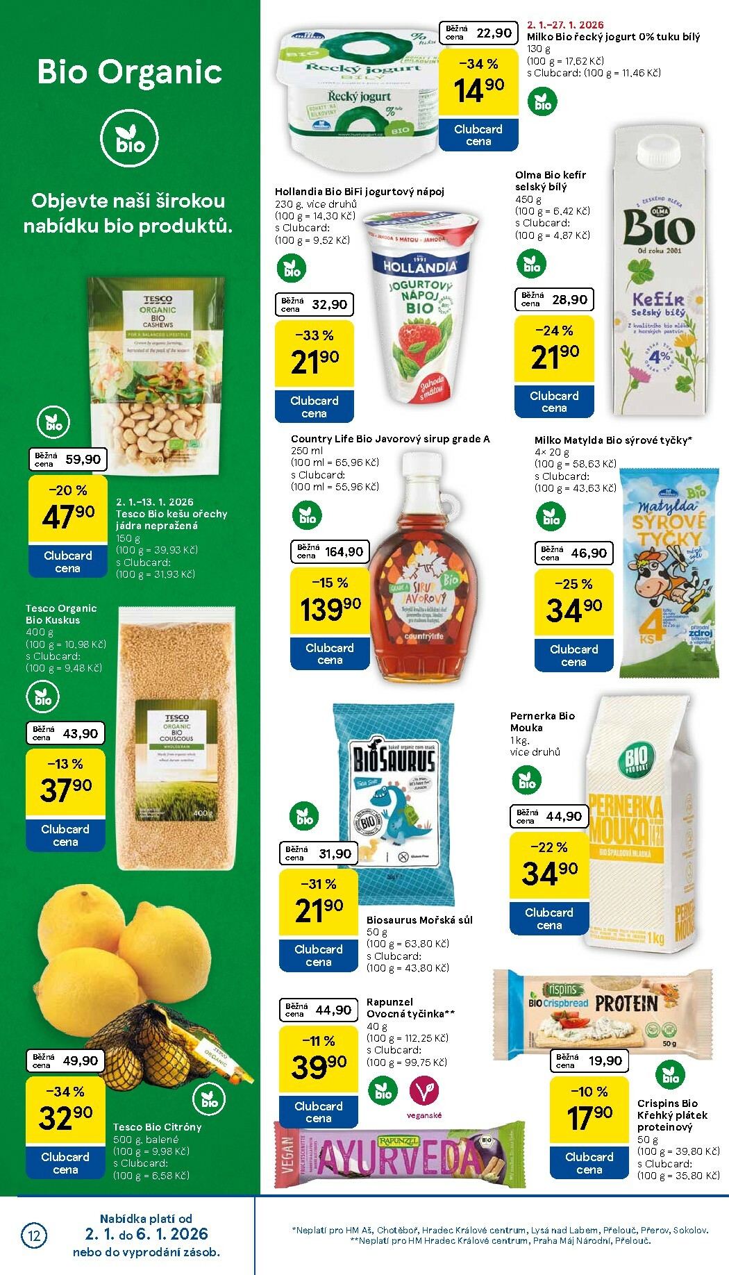 tesco - Aktuální leták Tesco od 02.01. do 06.01. - page: 12