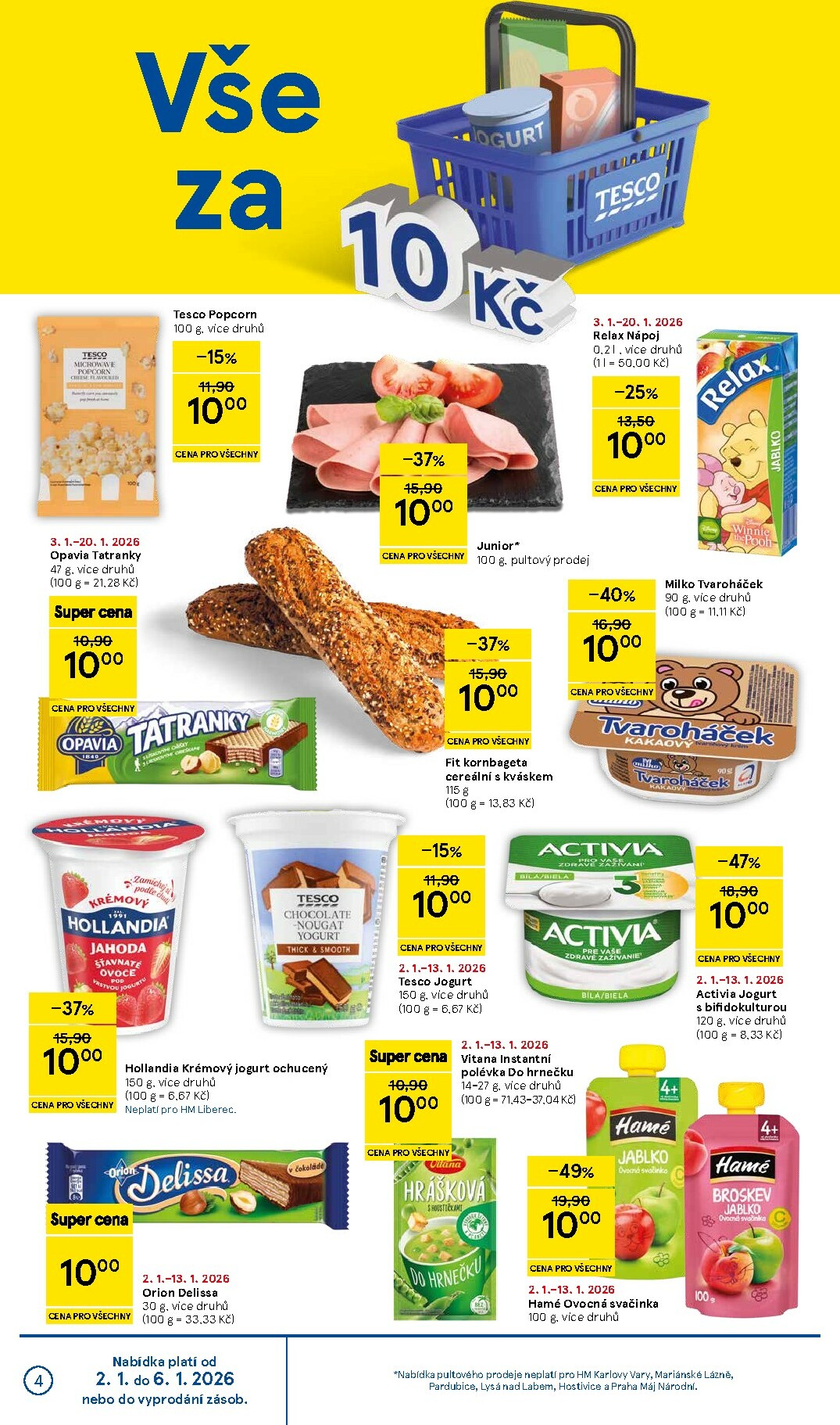 tesco - Aktuální leták Tesco od 02.01. do 06.01. - page: 4