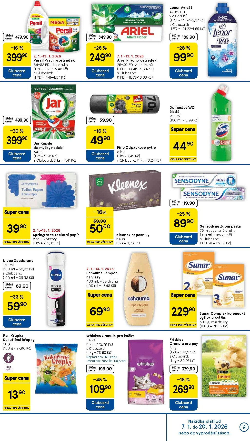 tesco - Aktuální leták Tesco supermarket od 07.01. do 13.01. - page: 9