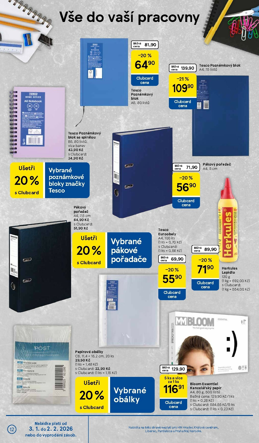 tesco - Aktuální leták Tesco od 07.01. do 13.01. - page: 12