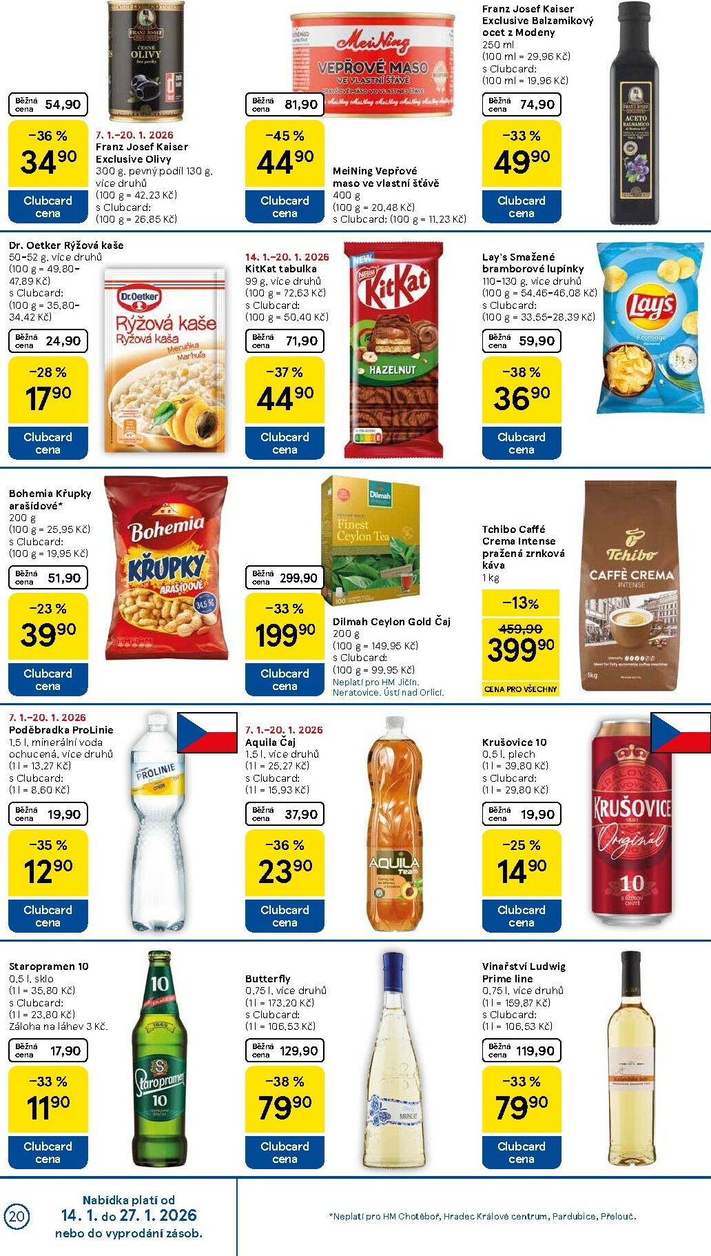 tesco - Aktuální leták Tesco od 14.01. do 20.01. - page: 20