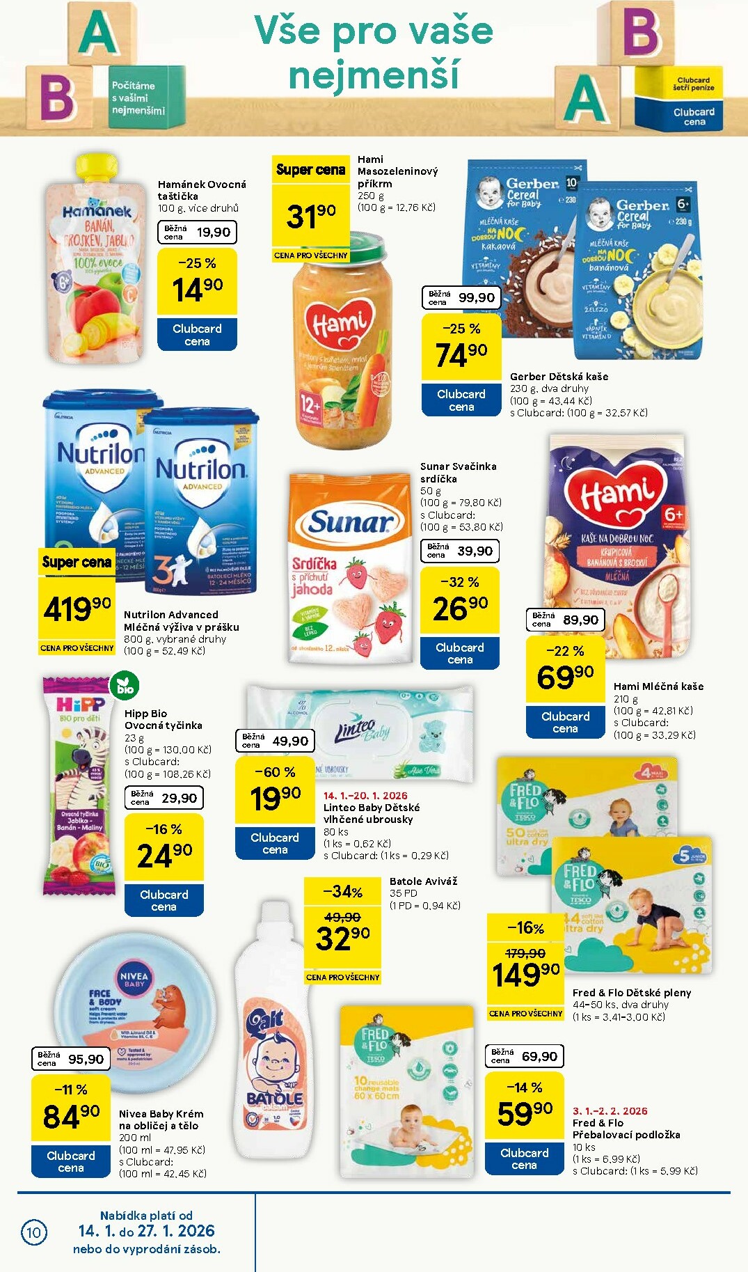tesco - Aktuální leták Tesco supermarket od 14.01. do 20.01. - page: 10