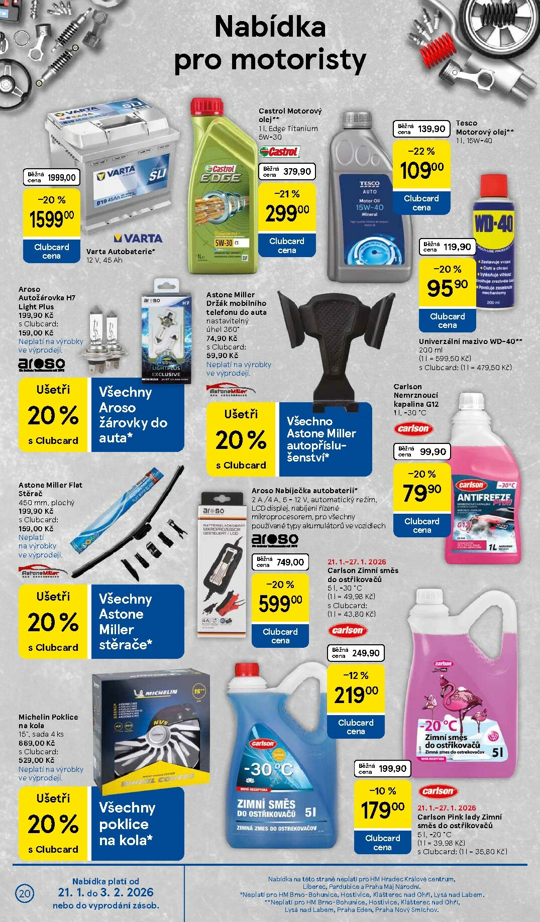 tesco - Aktuální leták Tesco od 21.01. do 27.01. - page: 20