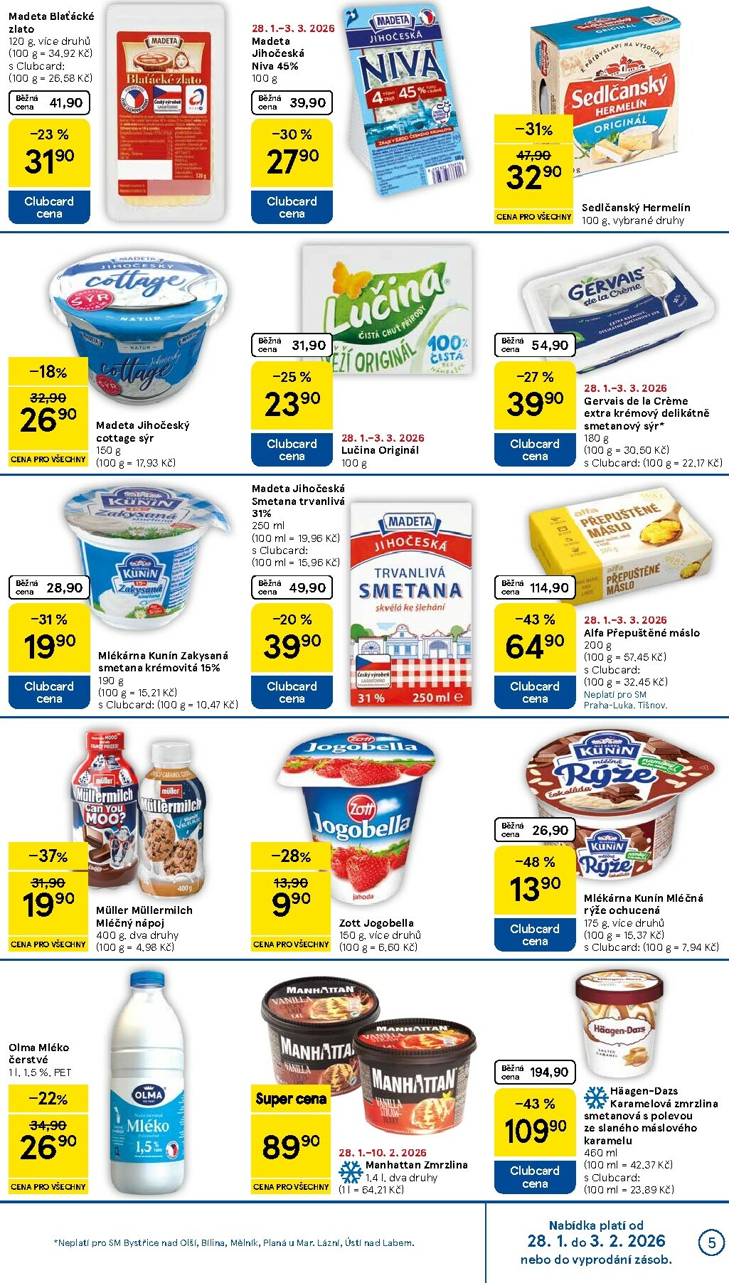 tesco - Tesco supermarket leták platný od 28.01. do 03.02. - page: 5