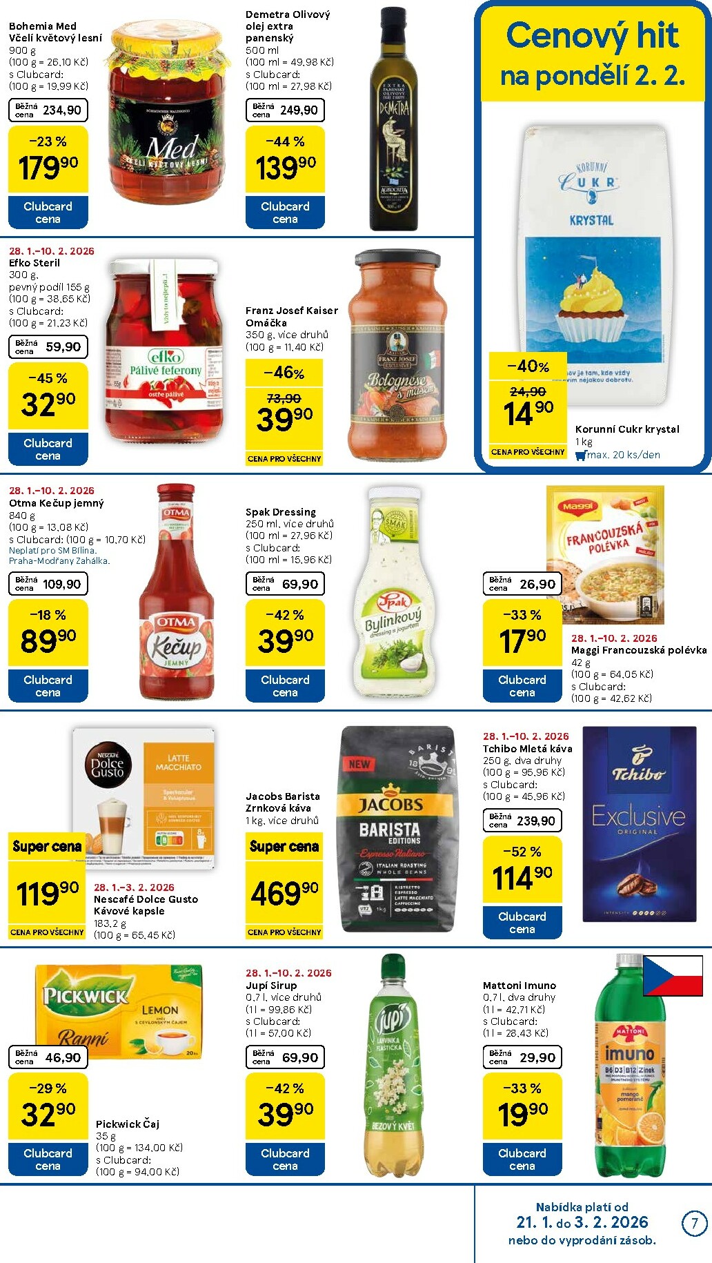 tesco - Tesco supermarket leták platný od 28.01. do 03.02. - page: 7