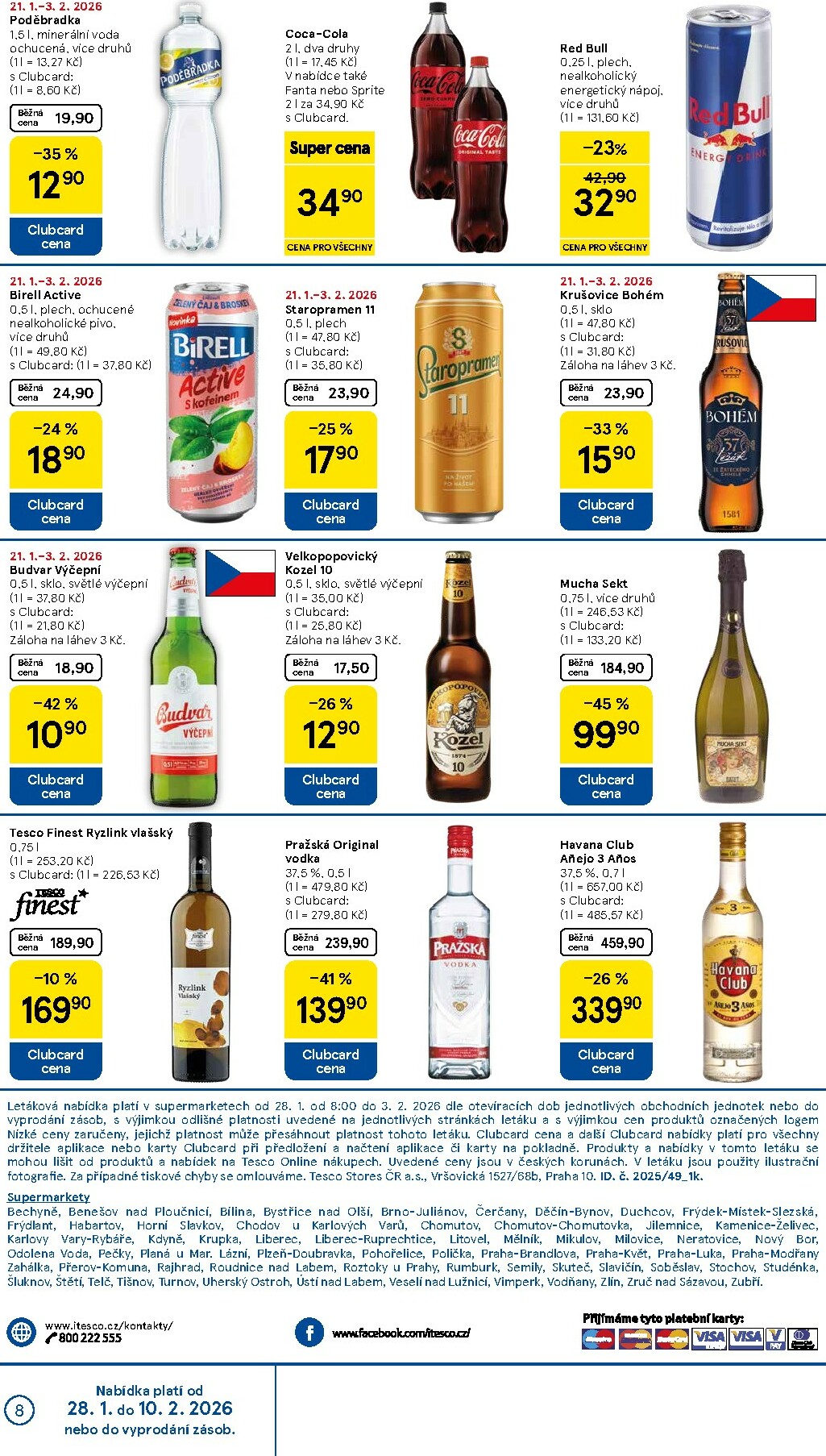 tesco - Tesco supermarket leták platný od 28.01. do 03.02. - page: 8