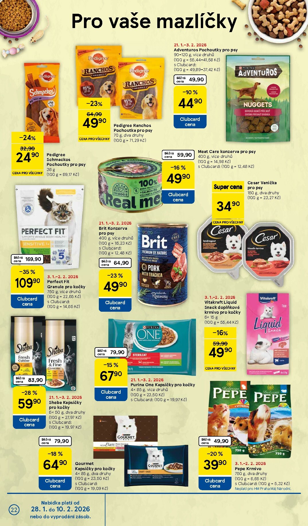 tesco - Tesco leták platný od 28.01. do 03.02. - page: 22